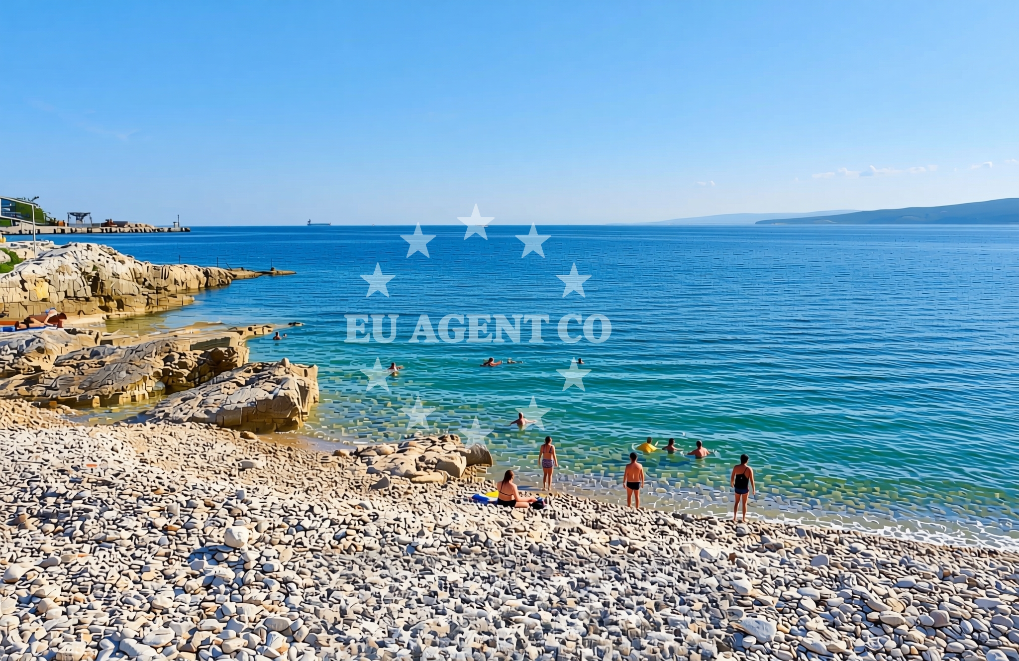 Additional view of Koromacno beach in Koromačno 29, Koromačno