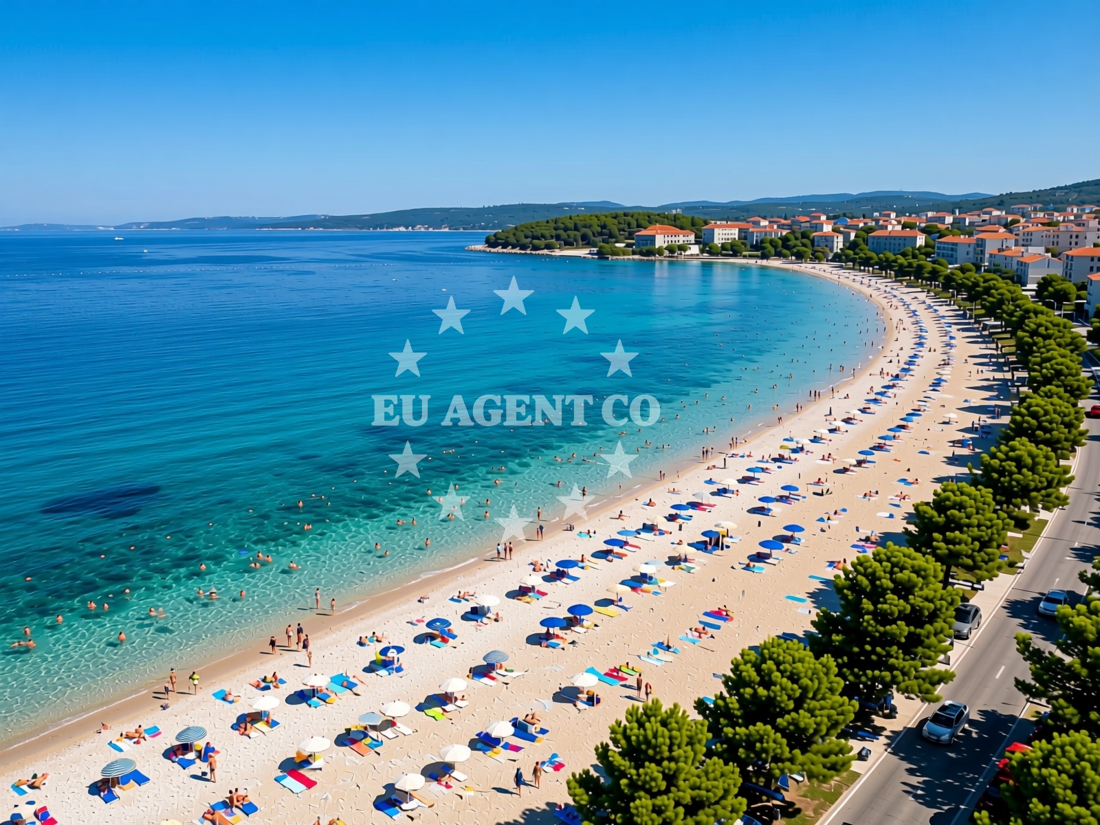 Sea and coastal view of Koromacno beach II in Koromačno 29, Koromačno