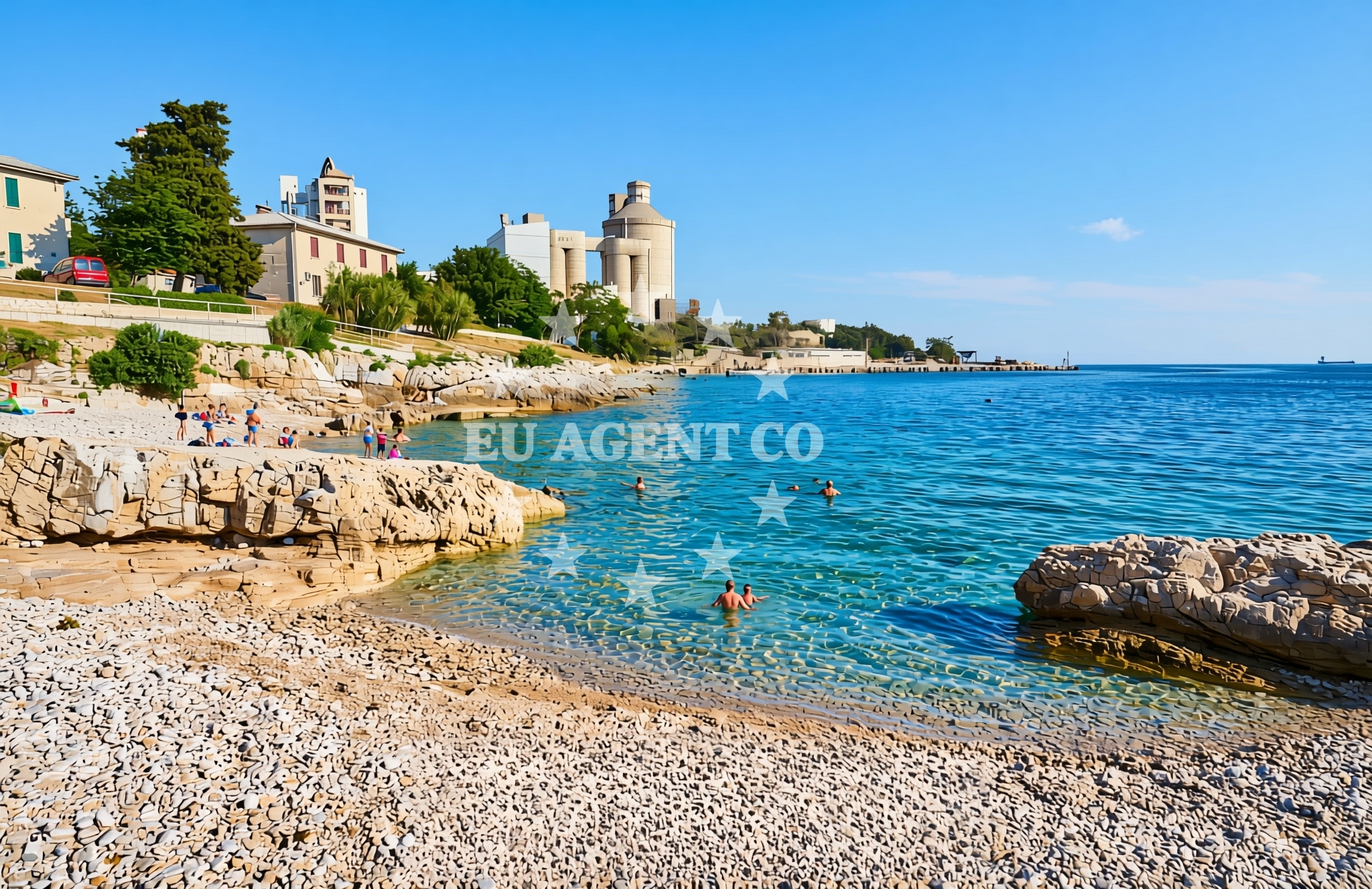 Additional view of Koromačno istok, Koromačno Beach in Koromačno istok
