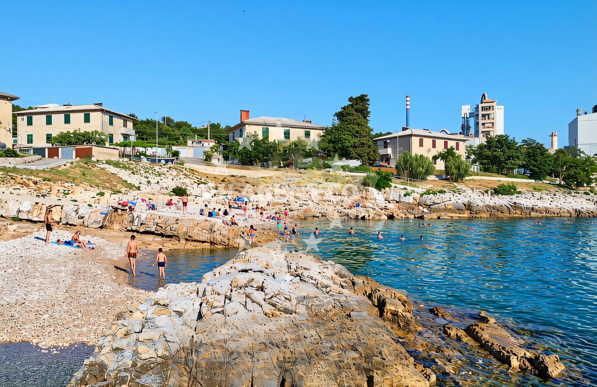 Additional view of Koromačno istok, Koromačno Beach in Koromačno istok
