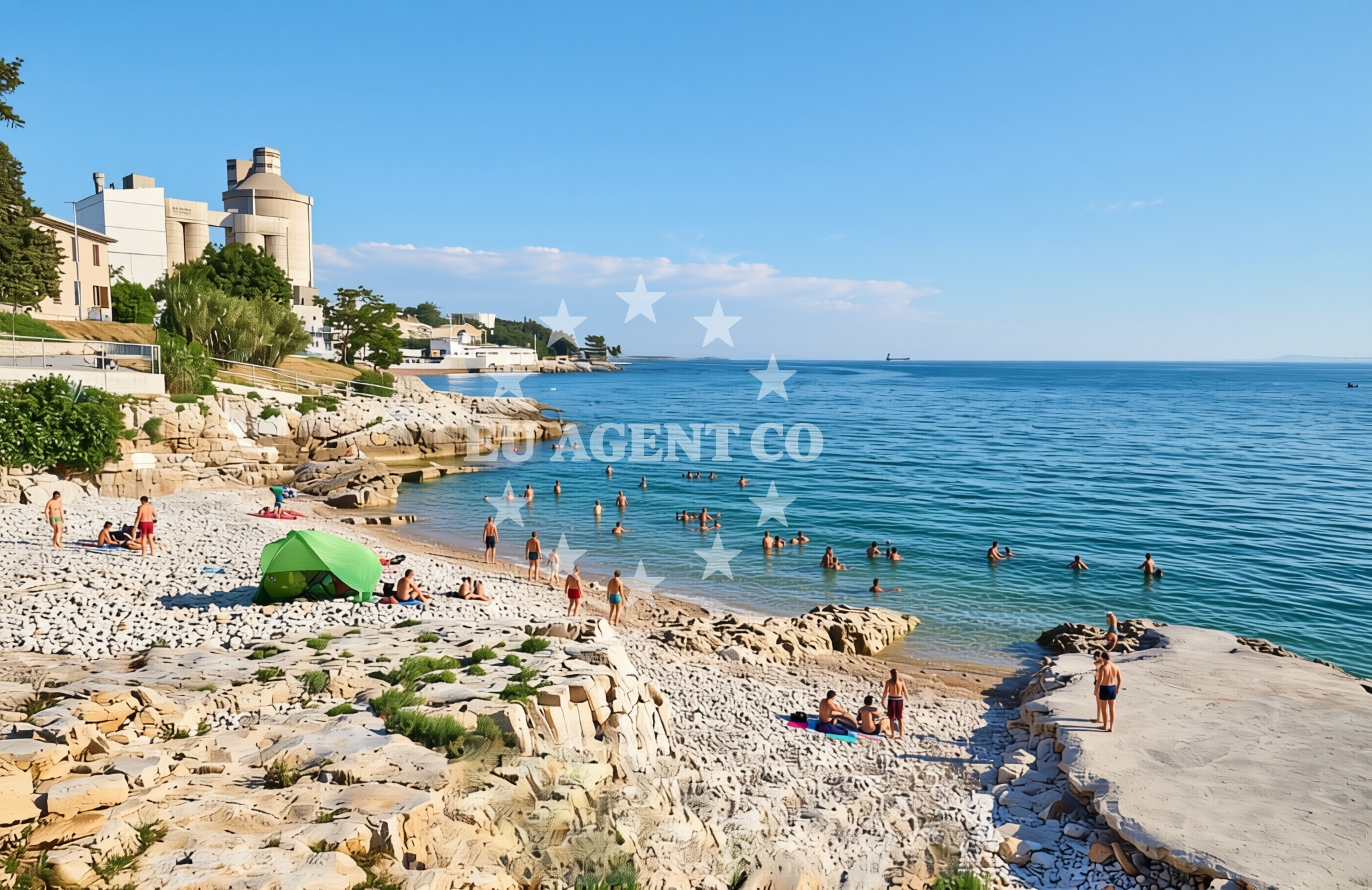Additional view of Koromačno istok, Koromačno Beach in Koromačno istok