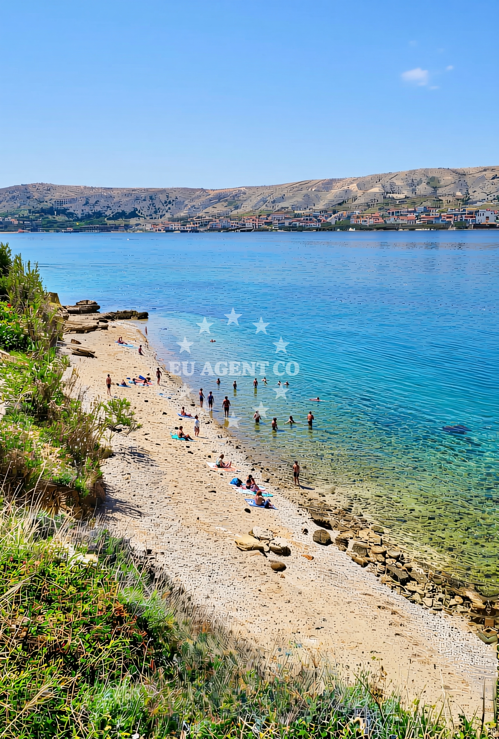 Additional view of Kotice jug, Pag (Pag) Beach in Kotice jug