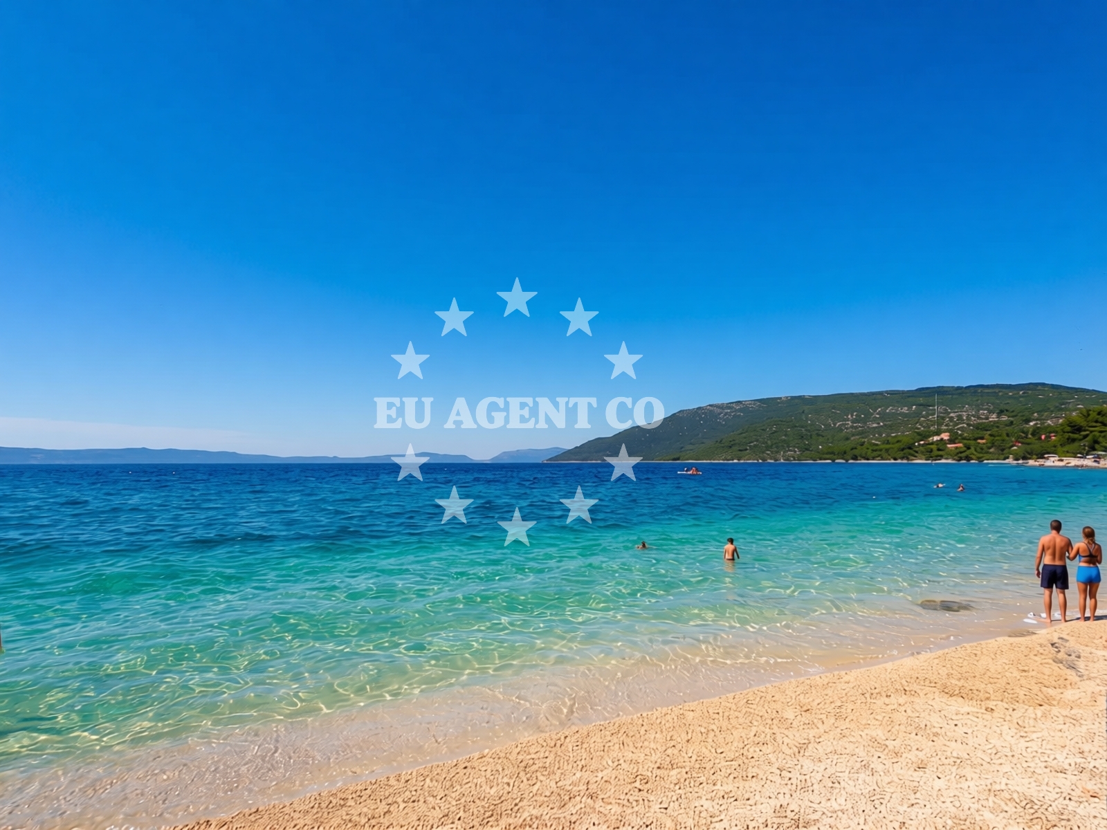 Additional view of Kovacine beach in Ulica Mate Solisa 15, Cres