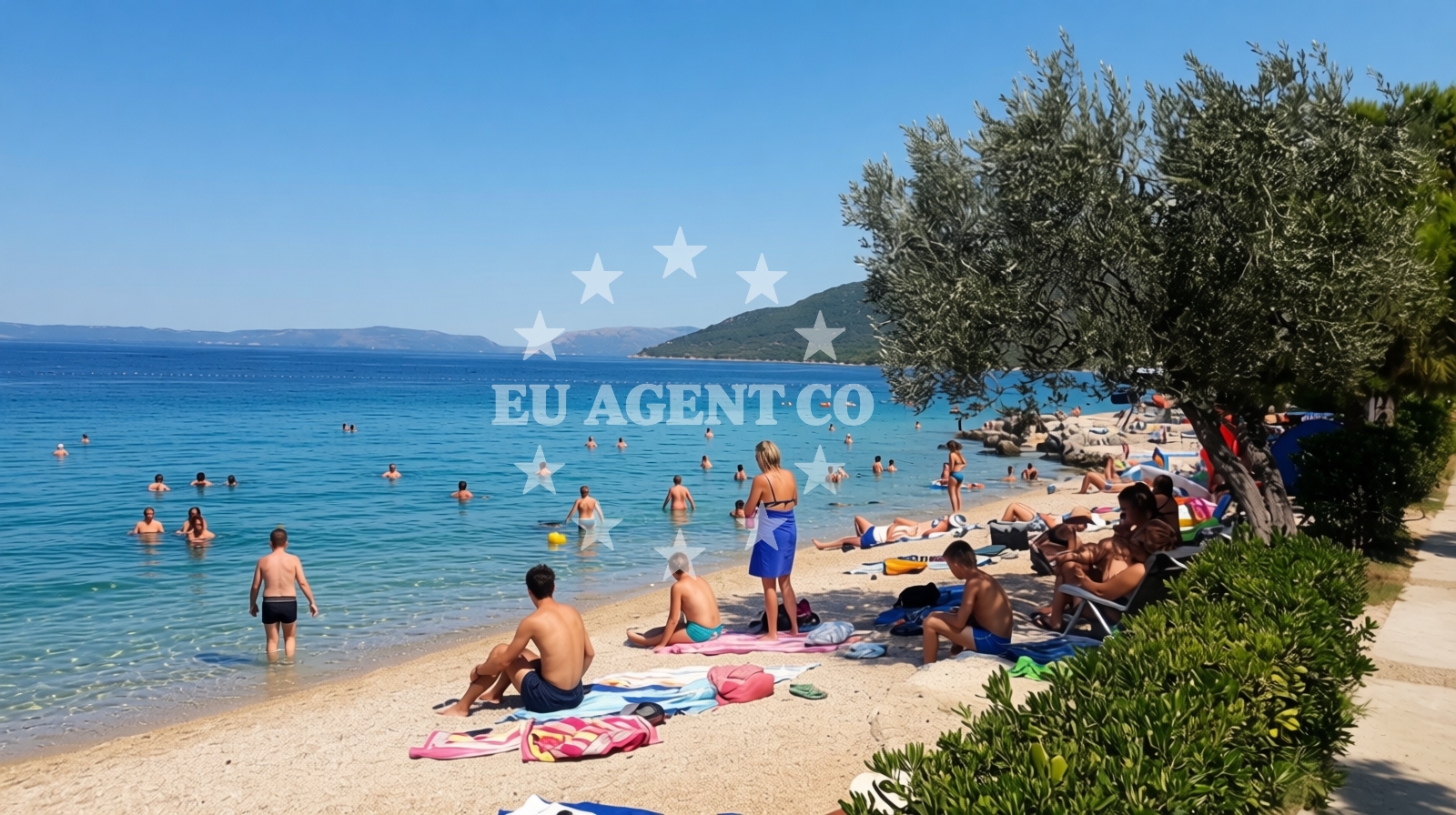 Additional view of Kovacine beach in Ulica Mate Solisa 15, Cres