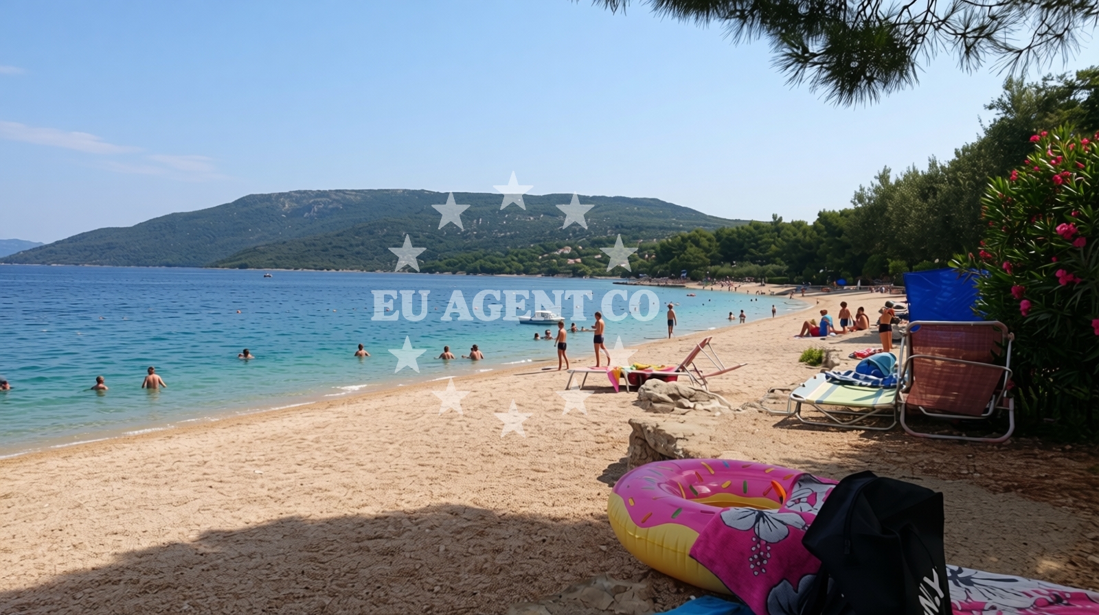Additional view of Kovacine beach in Ulica Mate Solisa 15, Cres
