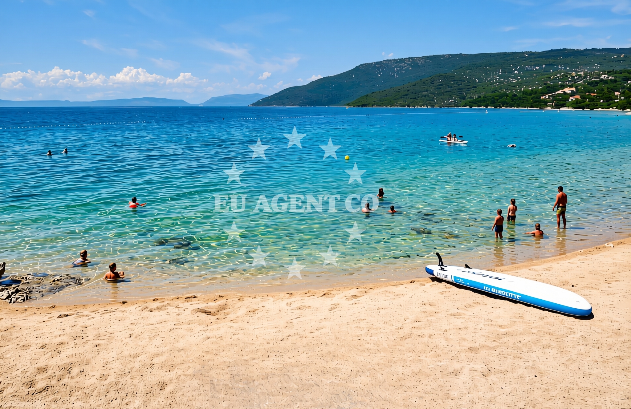 Additional view of Kovacine beach in Ulica Mate Solisa 15, Cres