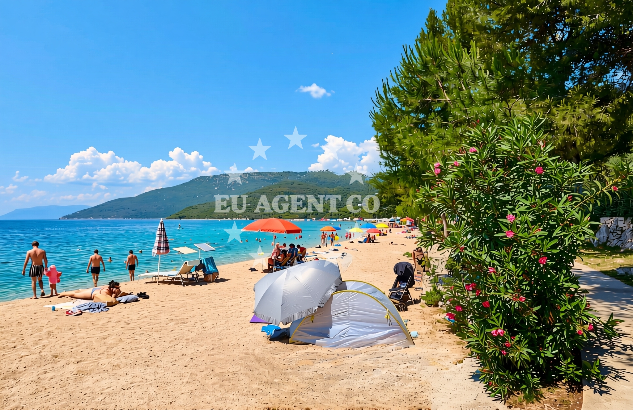 Additional view of Kovacine beach in Ulica Mate Solisa 15, Cres