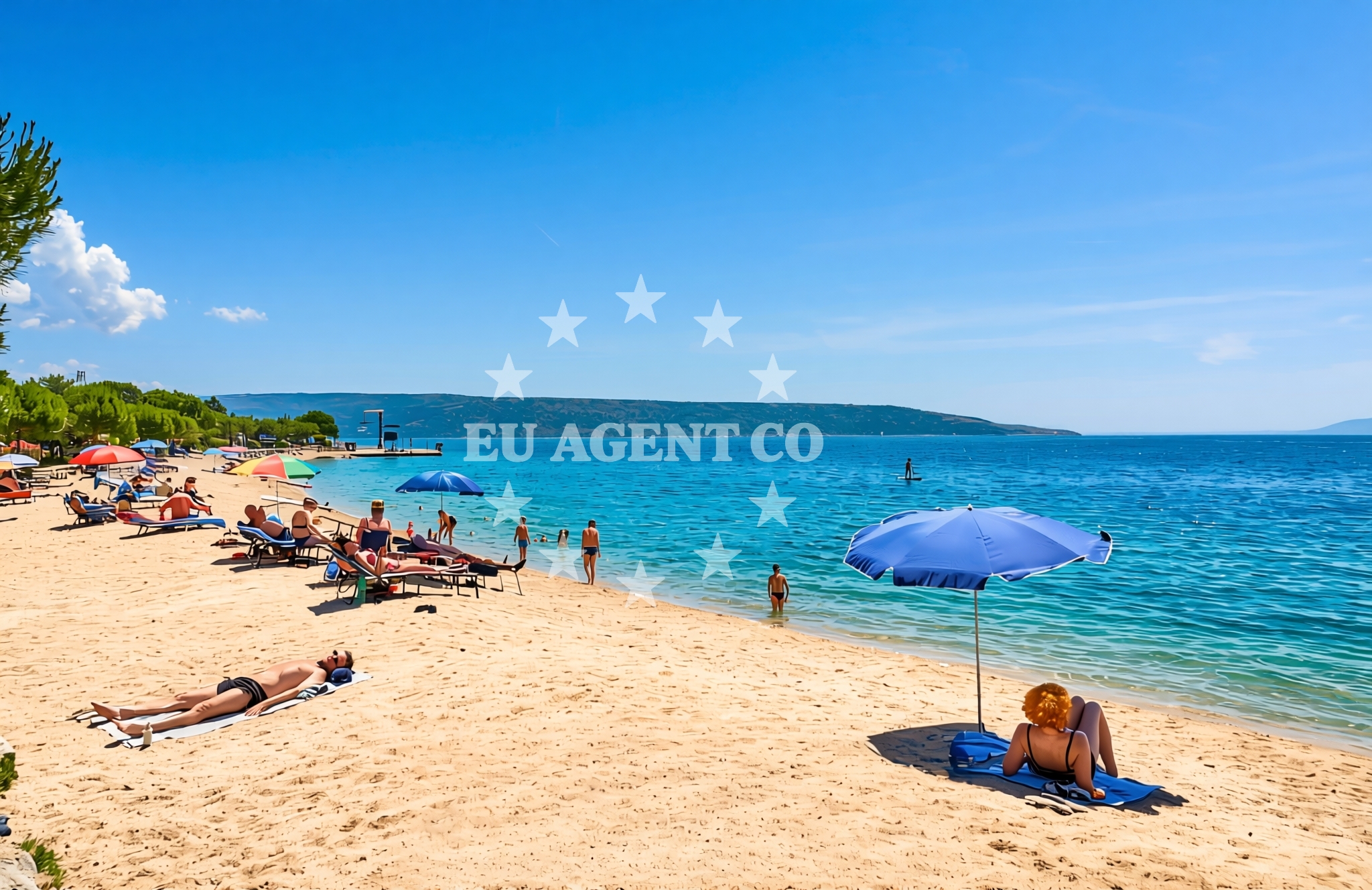 Additional view of Kovacine beach in Ulica Mate Solisa 15, Cres