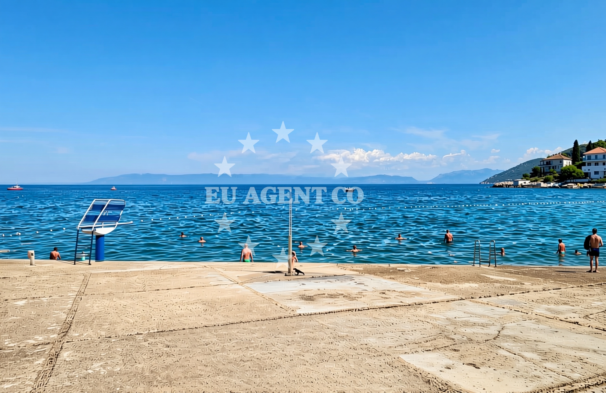 Additional view of Kovacine beach in Ulica Mate Solisa 15, Cres