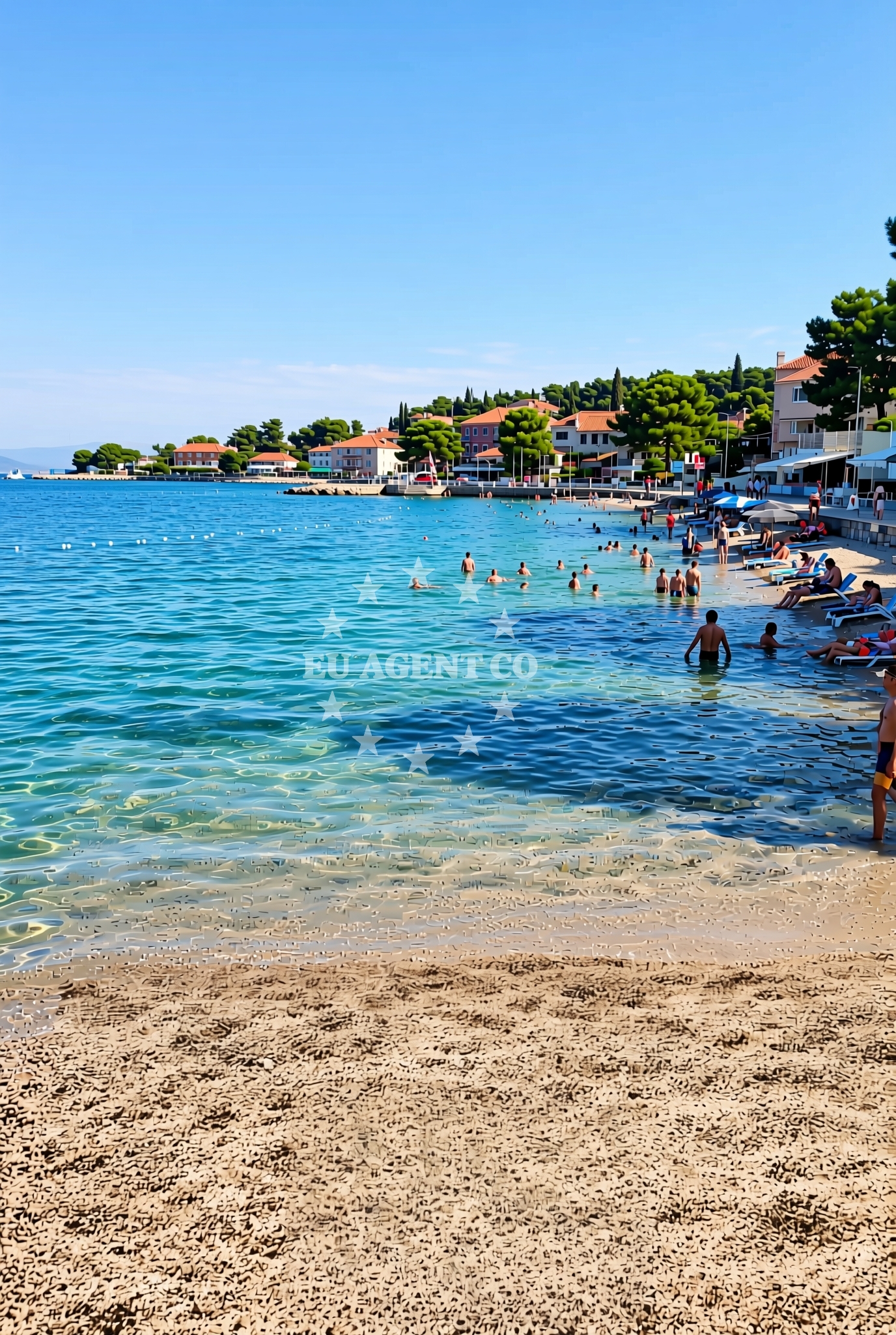 Additional view of Kovačine (dog beach), Cres (Cres) Beach in Kovačine (plaža za pse)