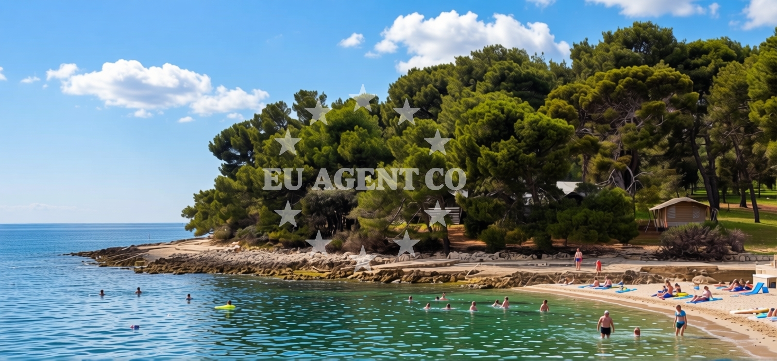 Additional view of Koversada Naturist Beach in Koversada 1, Vrsar