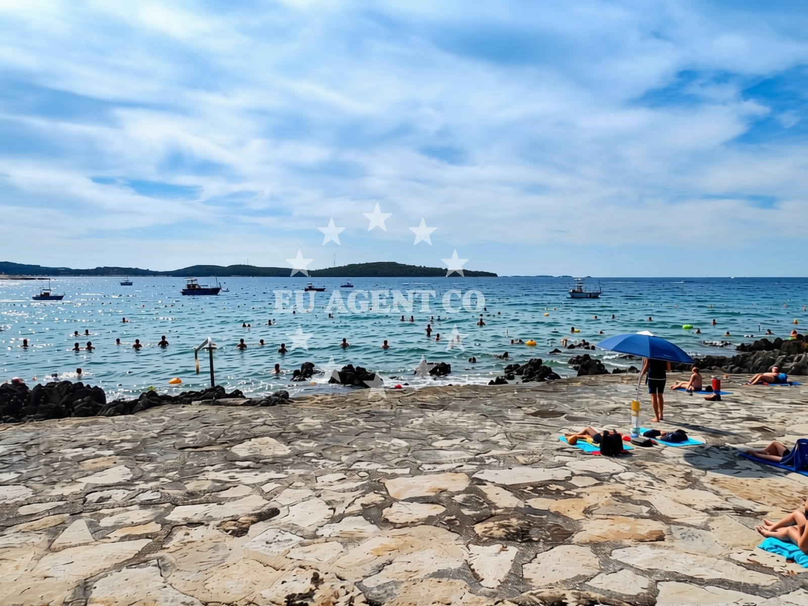 Additional view of Koversada Naturist Beach in Koversada 1, Vrsar