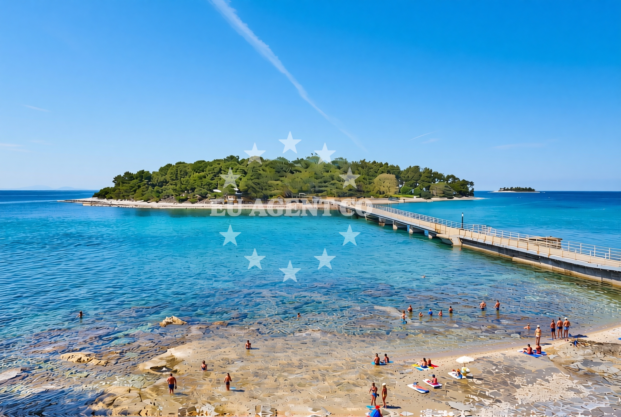 Additional view of Koversada Naturist Beach in Koversada 1, Vrsar