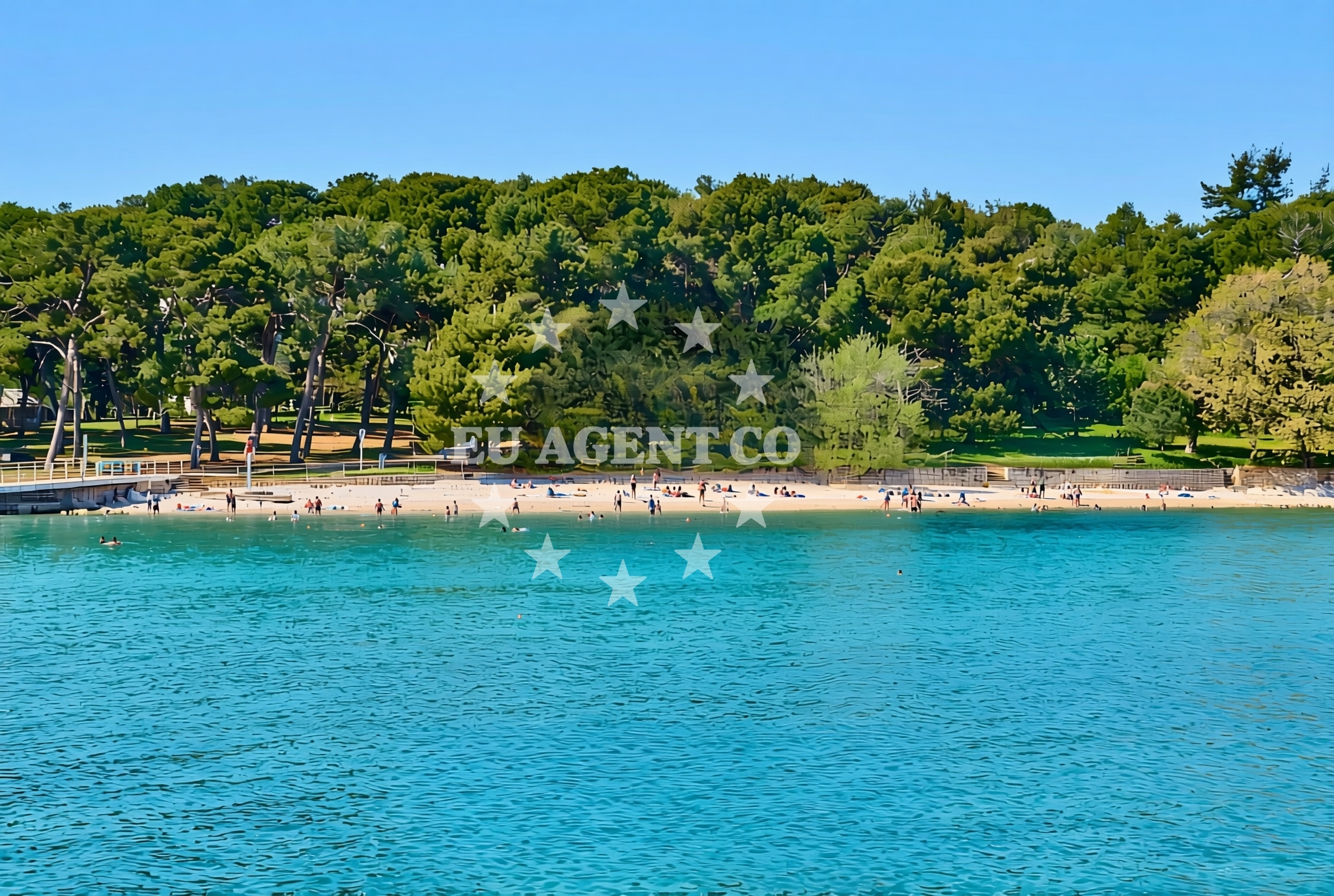 Additional view of Koversada Naturist Beach in Koversada 1, Vrsar