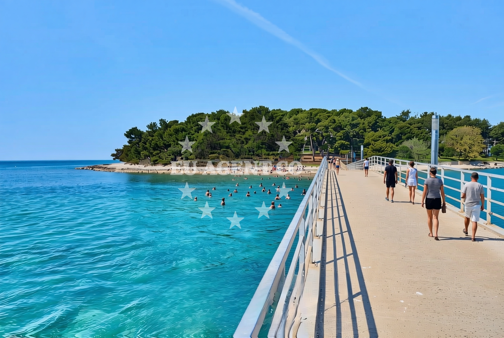 Additional view of Koversada Naturist Beach in Koversada 1, Vrsar