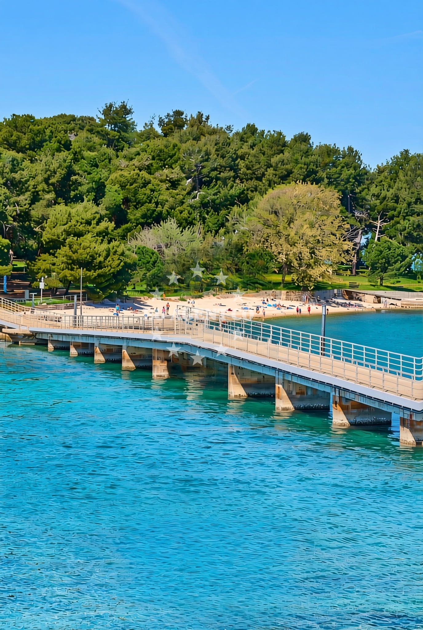 Additional view of Koversada Naturist Beach in Koversada 1, Vrsar