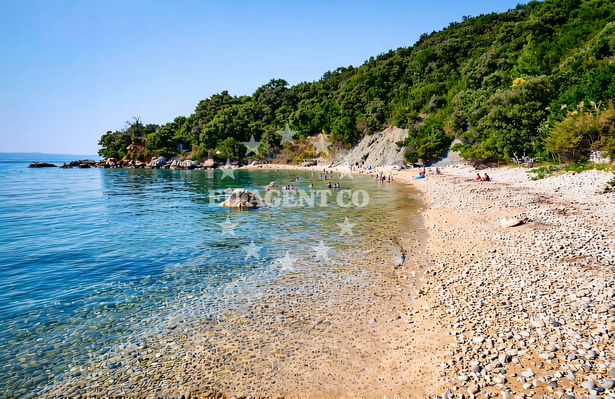 Additional view of Kozica beach in 379 Supetarska Draga, Supetarska Draga