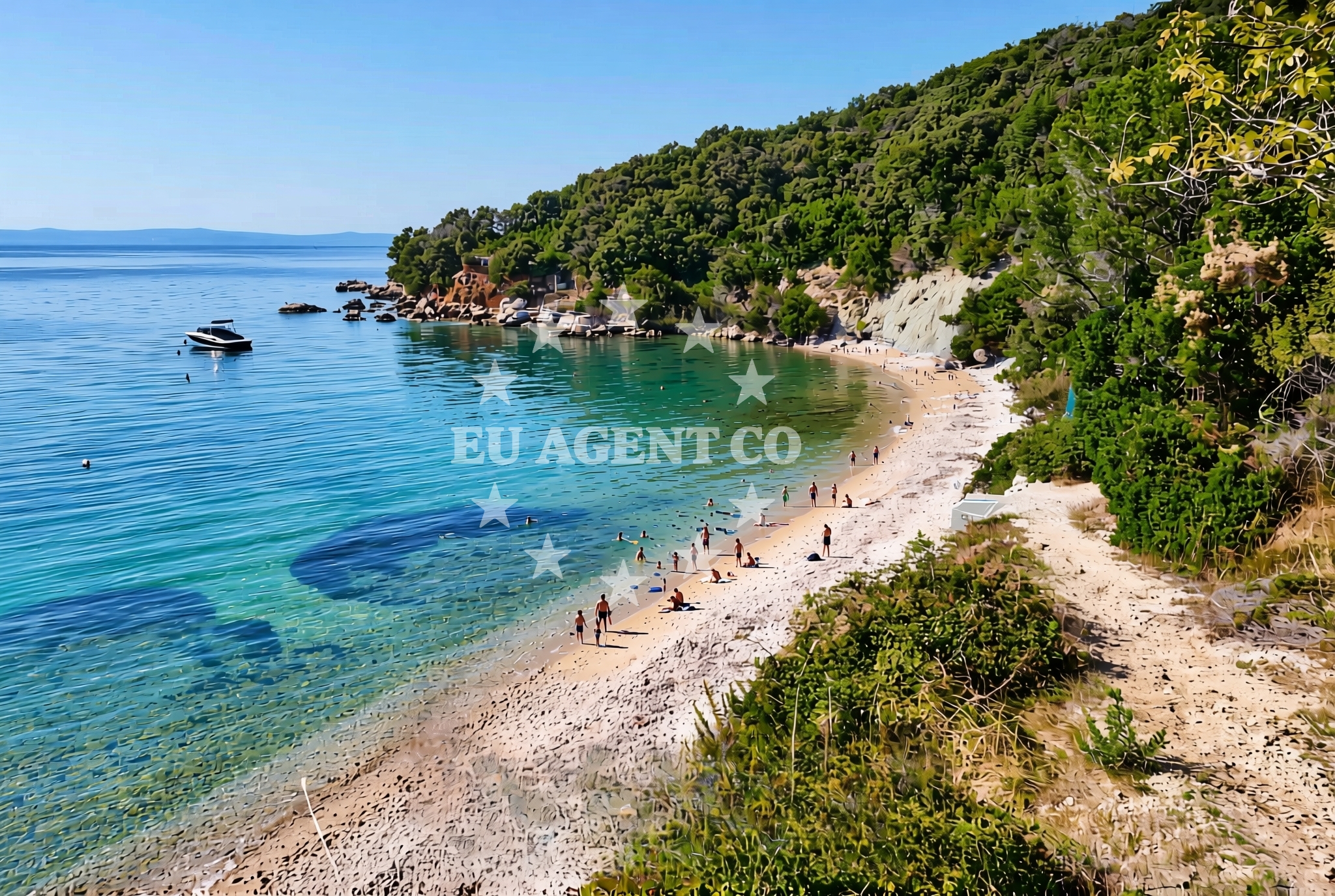 Additional view of Kozica beach in 379 Supetarska Draga, Supetarska Draga