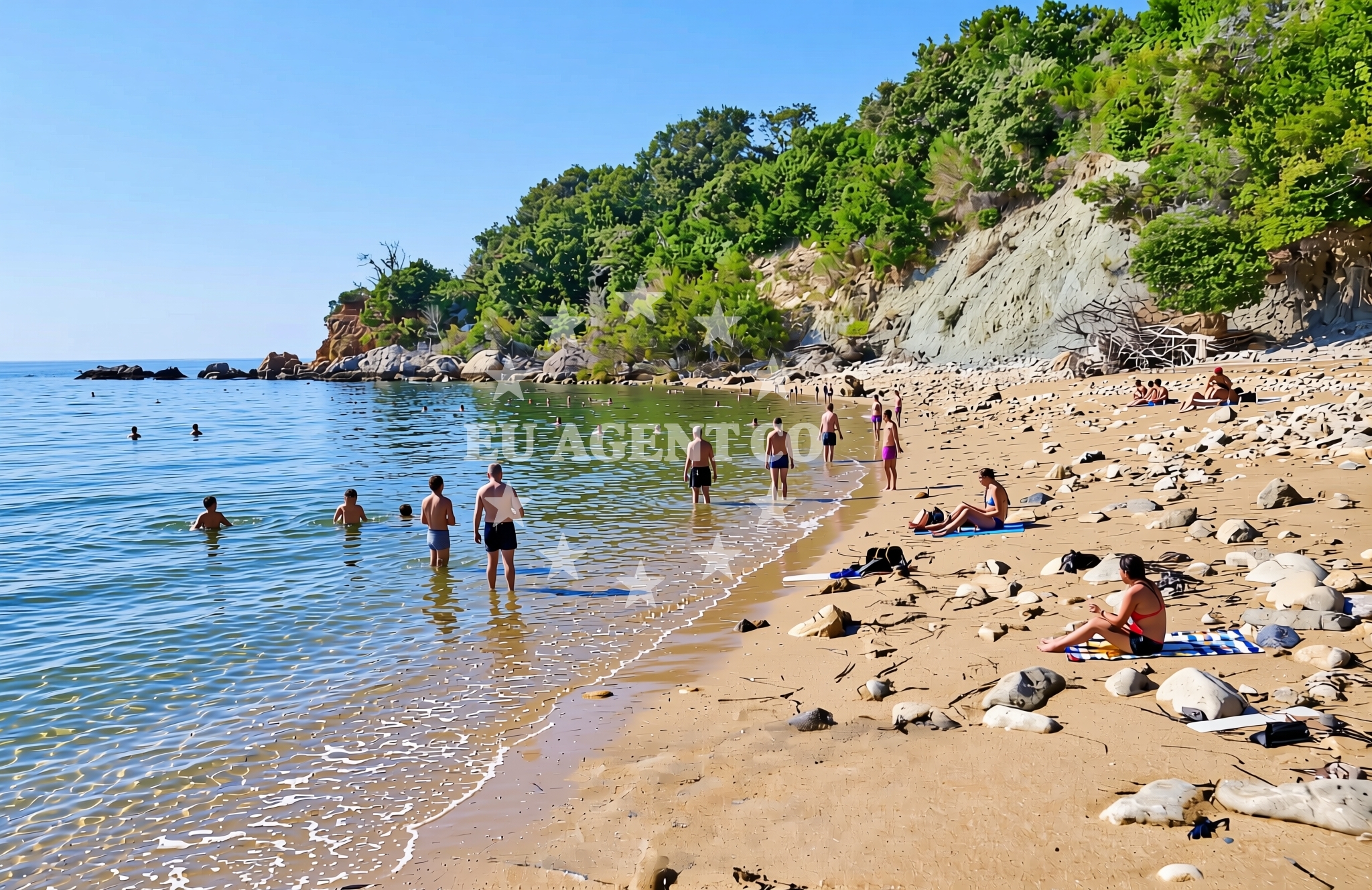 Additional view of Kozica beach in 379 Supetarska Draga, Supetarska Draga
