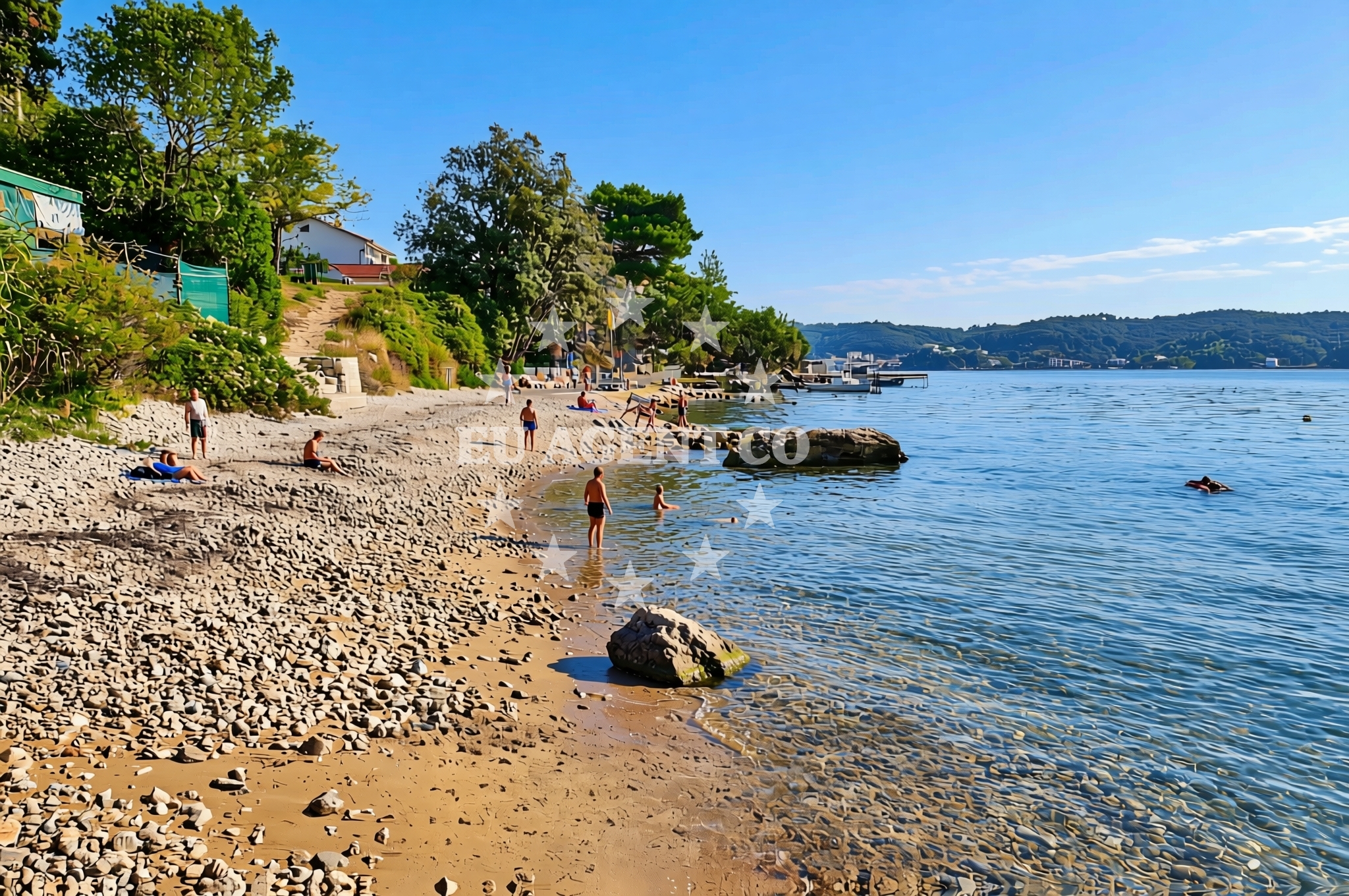 Additional view of Kozica beach in 379 Supetarska Draga, Supetarska Draga