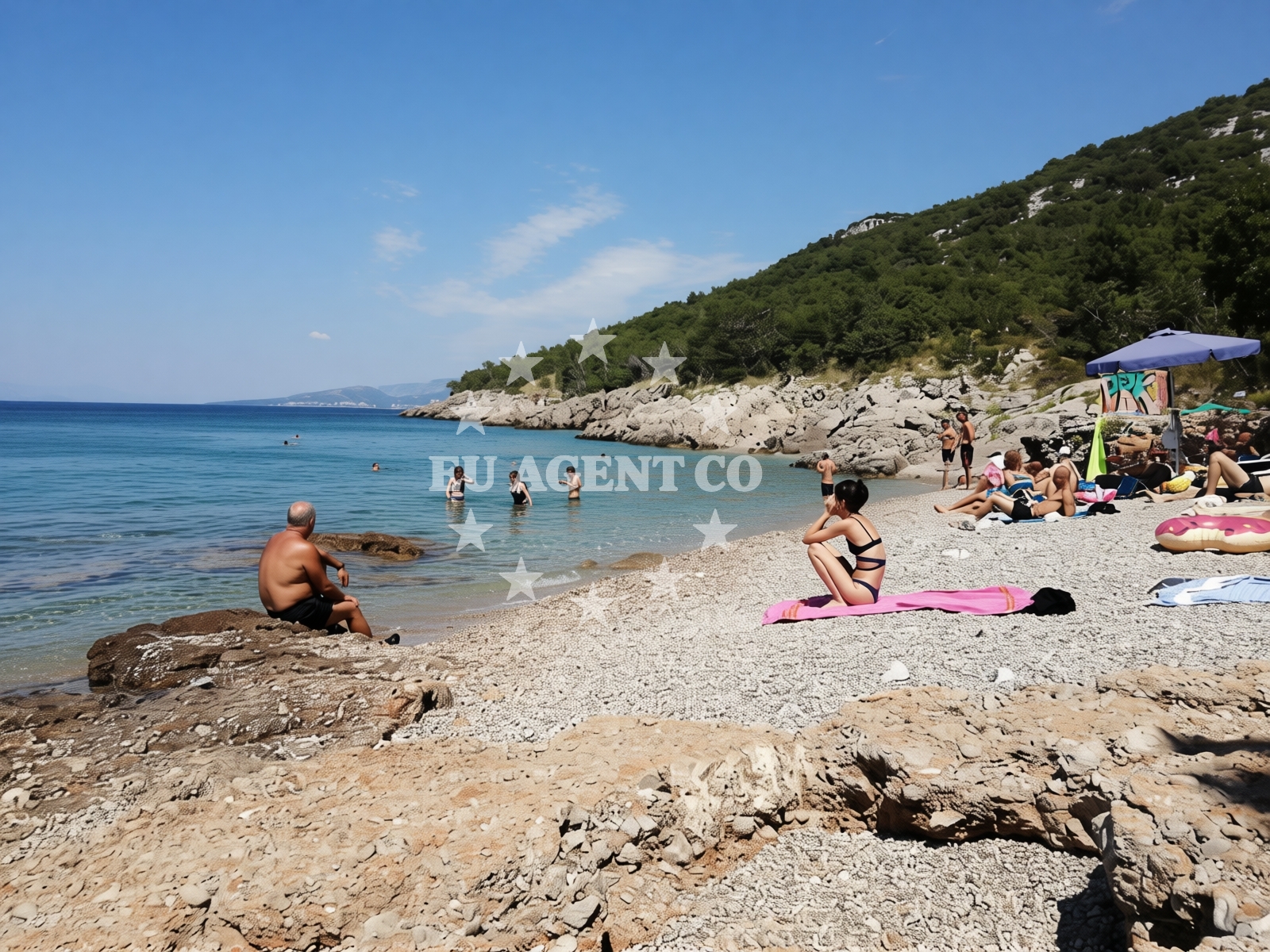Overview of Kozica Camp Beach in Sibinj Krmpotski 7 1.kat, Sibinj Krmpotski