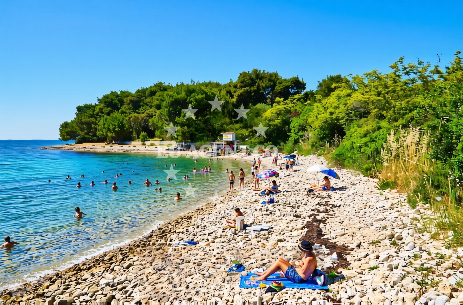 Additional view of Kozino beach in Put Špetica 13a Prizemlje, Zadar