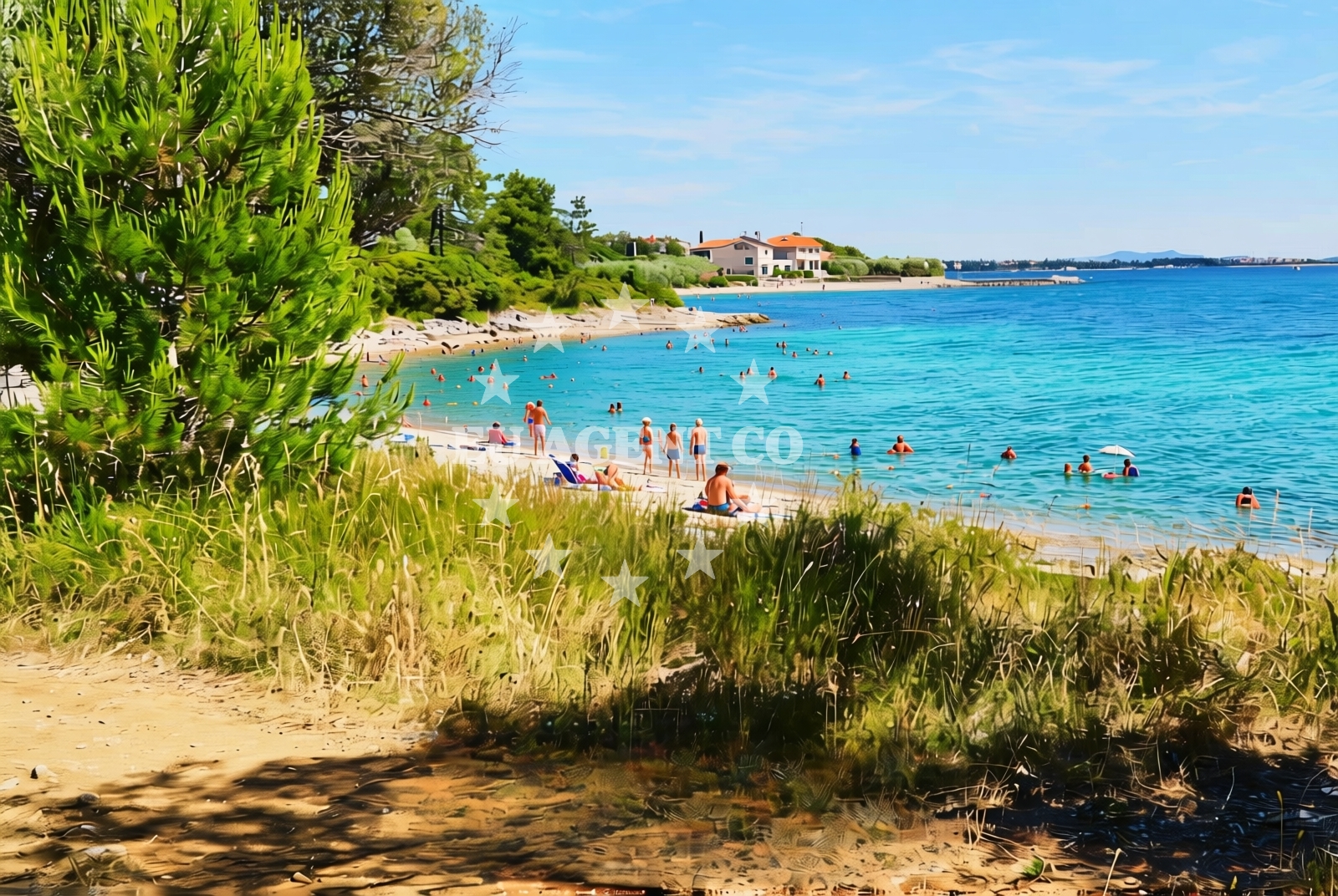 Additional view of Kozino beach in Put Špetica 13a Prizemlje, Zadar
