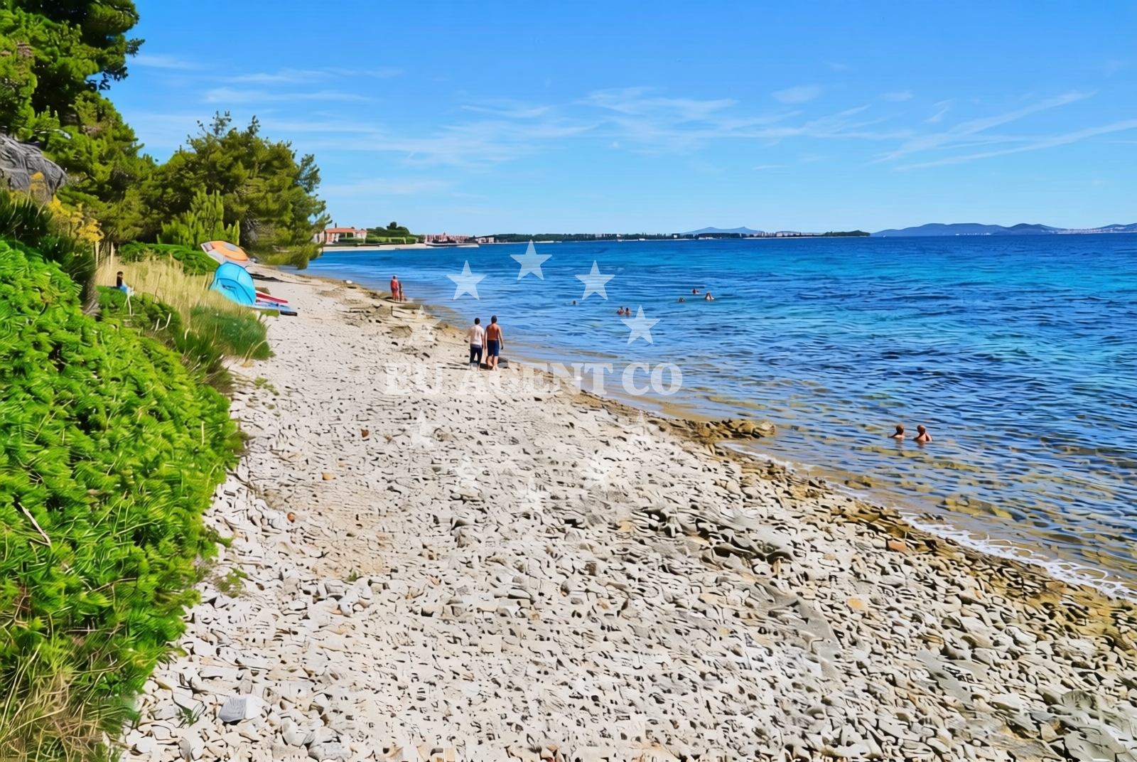 Additional view of Kozino beach in Put Špetica 13a Prizemlje, Zadar