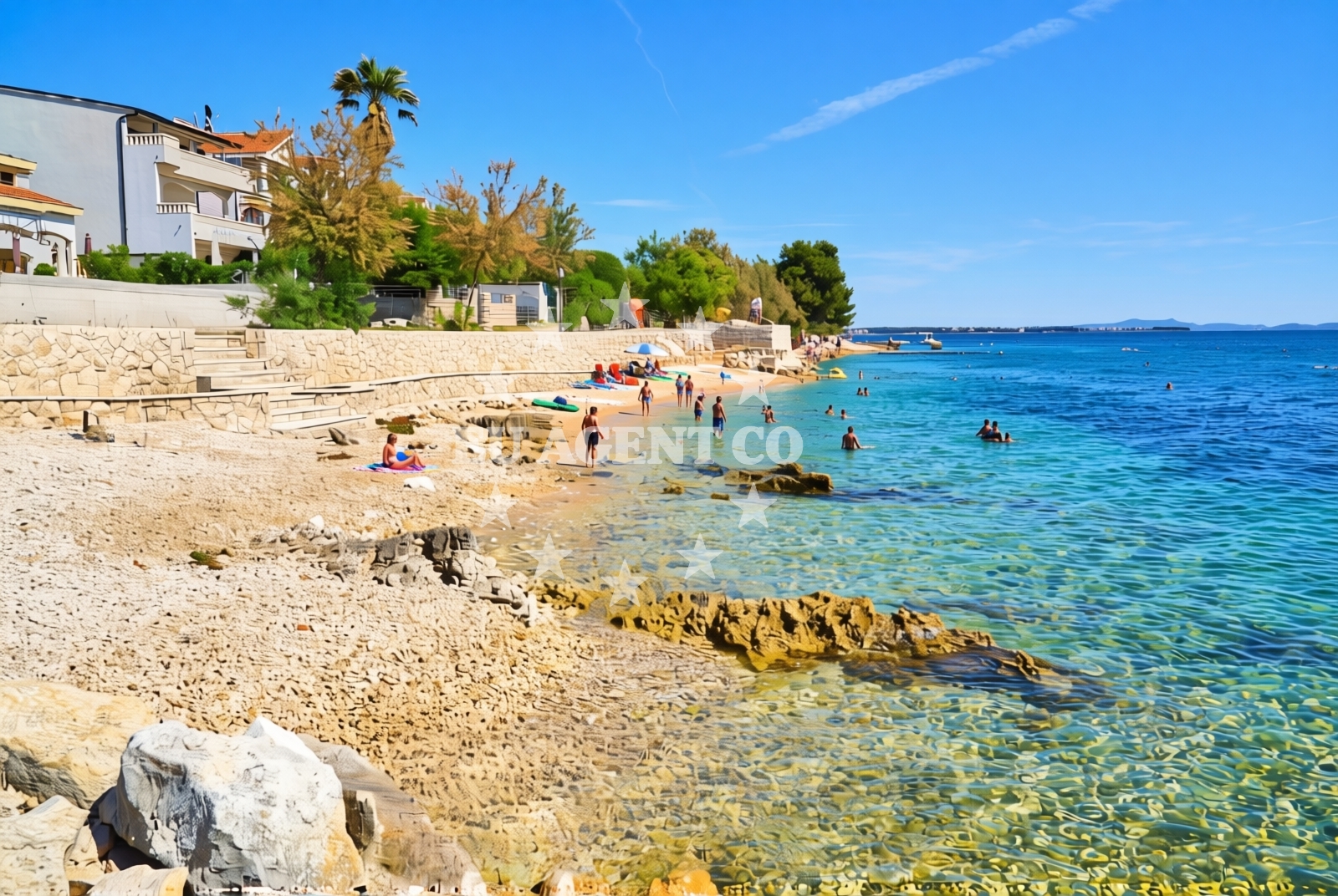 Additional view of Kožino: beaches and coves (7) in Kožino