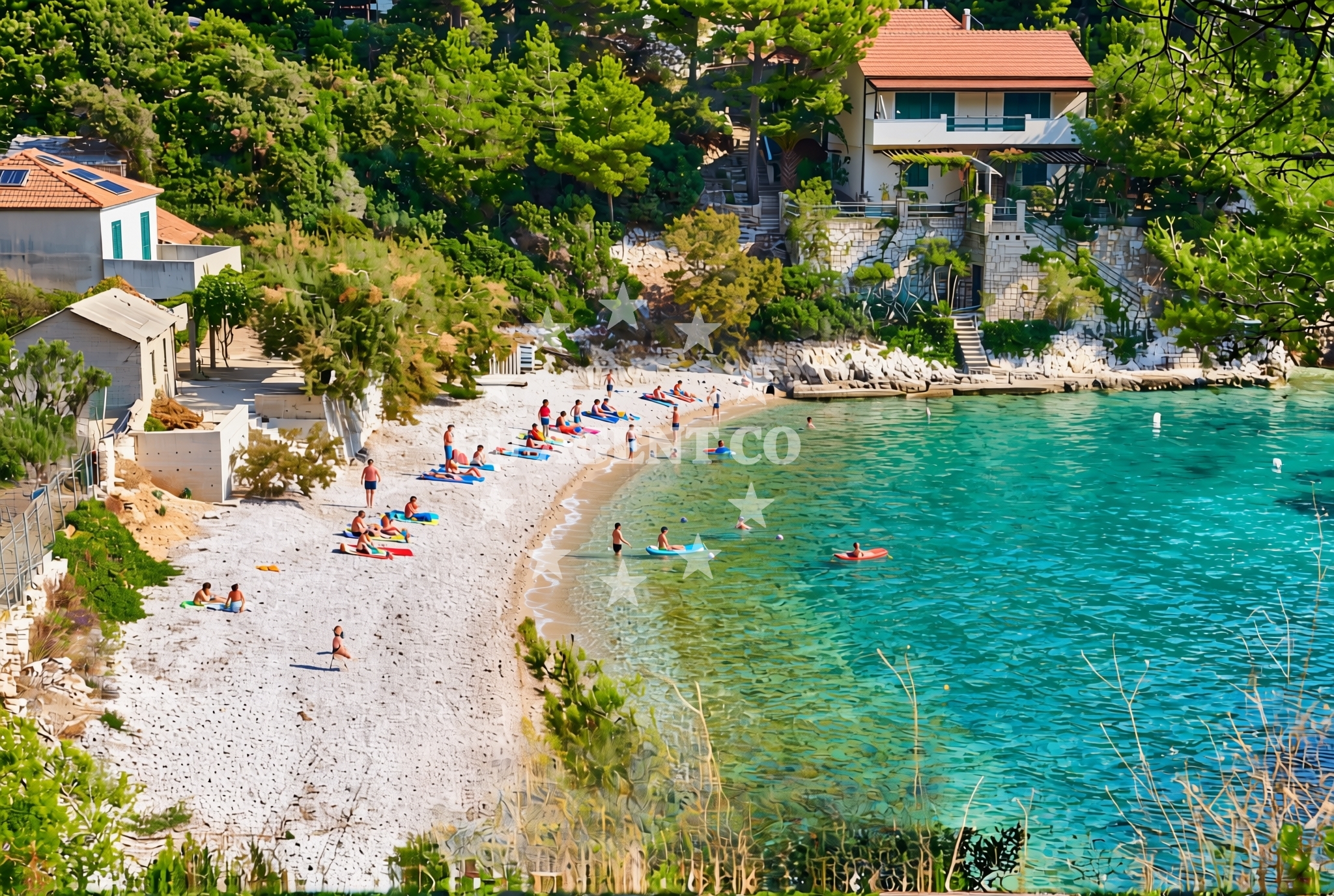 Additional view of Kozja beach