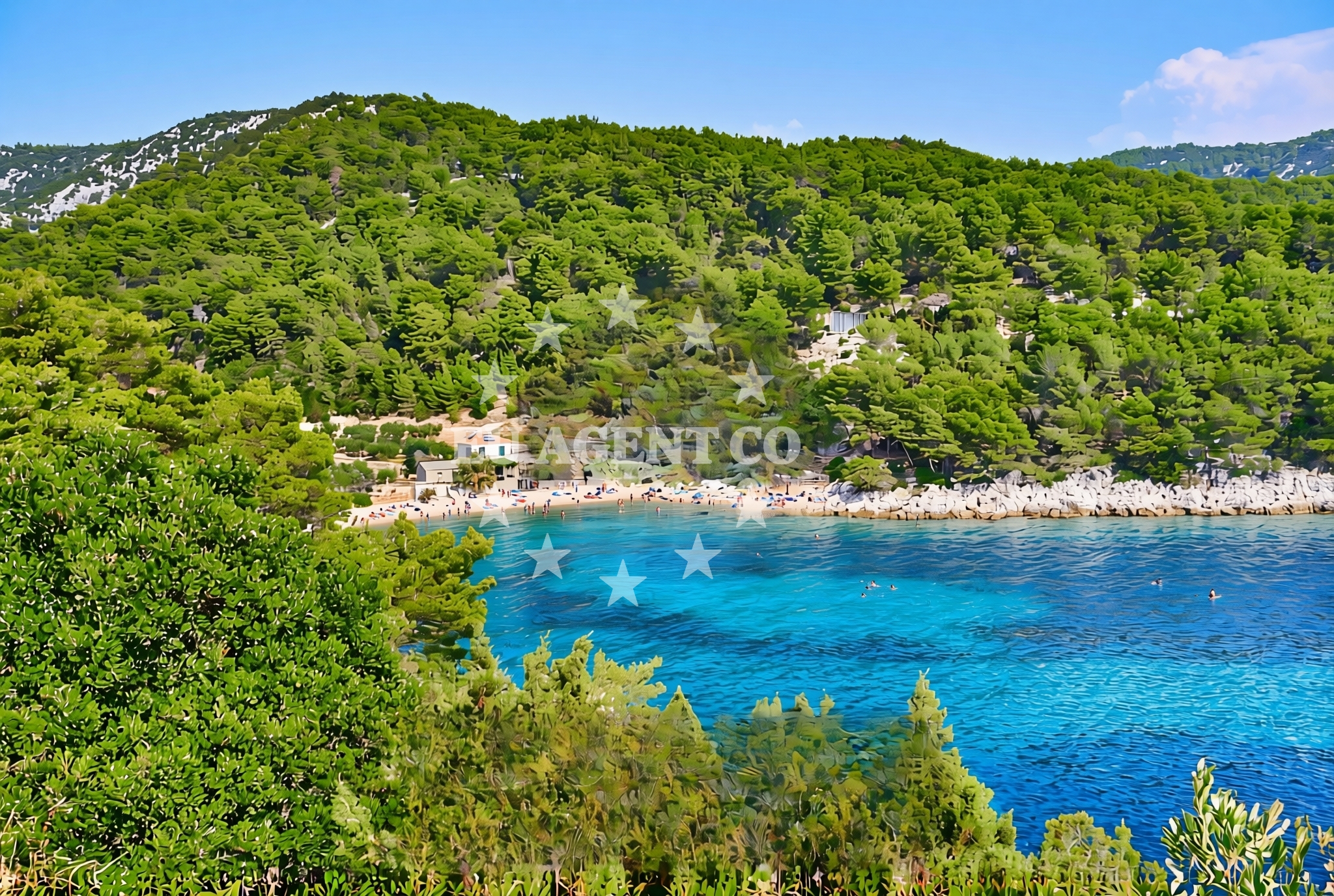 Additional view of Kozja beach