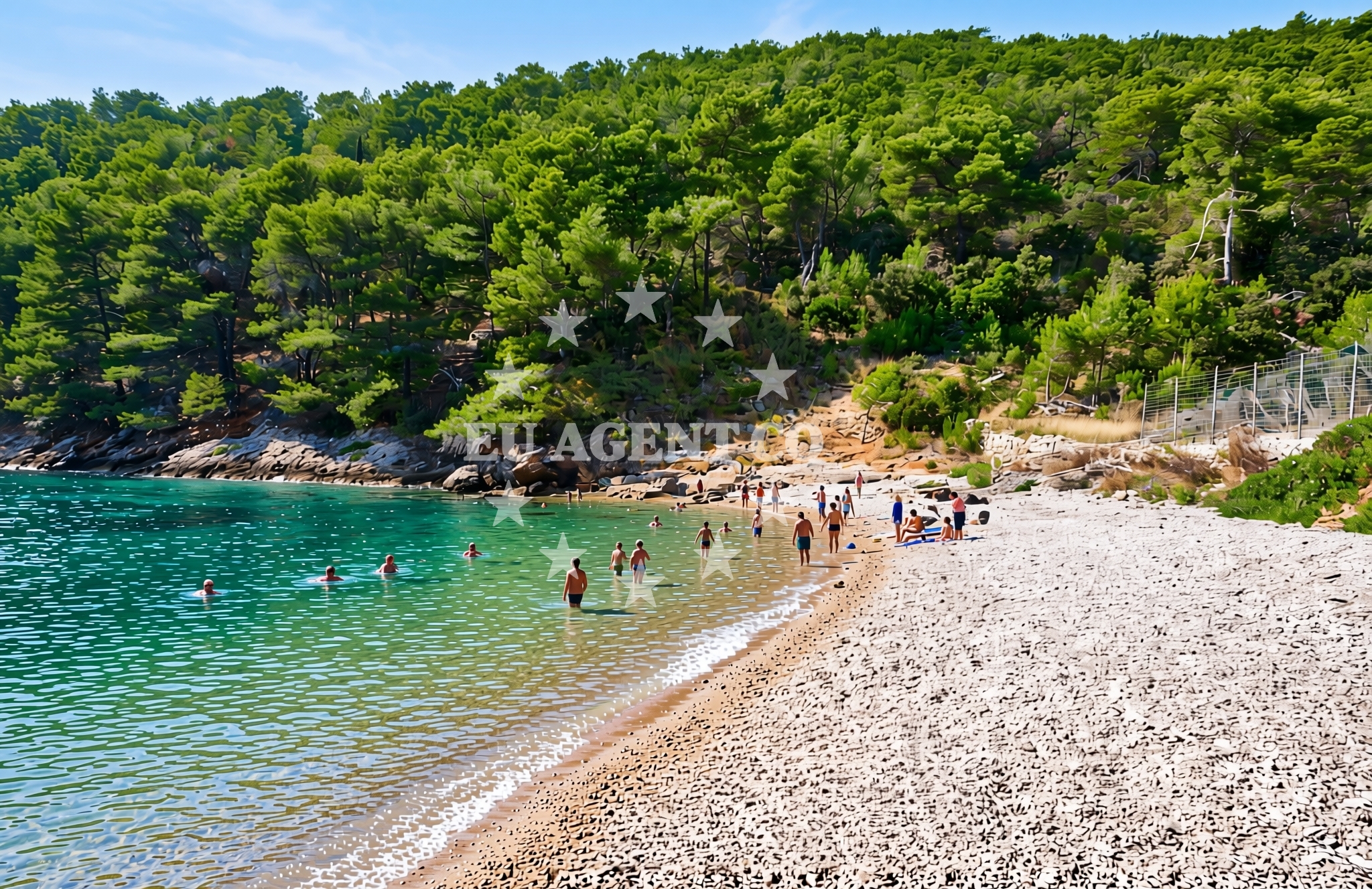 Additional view of Kozja beach