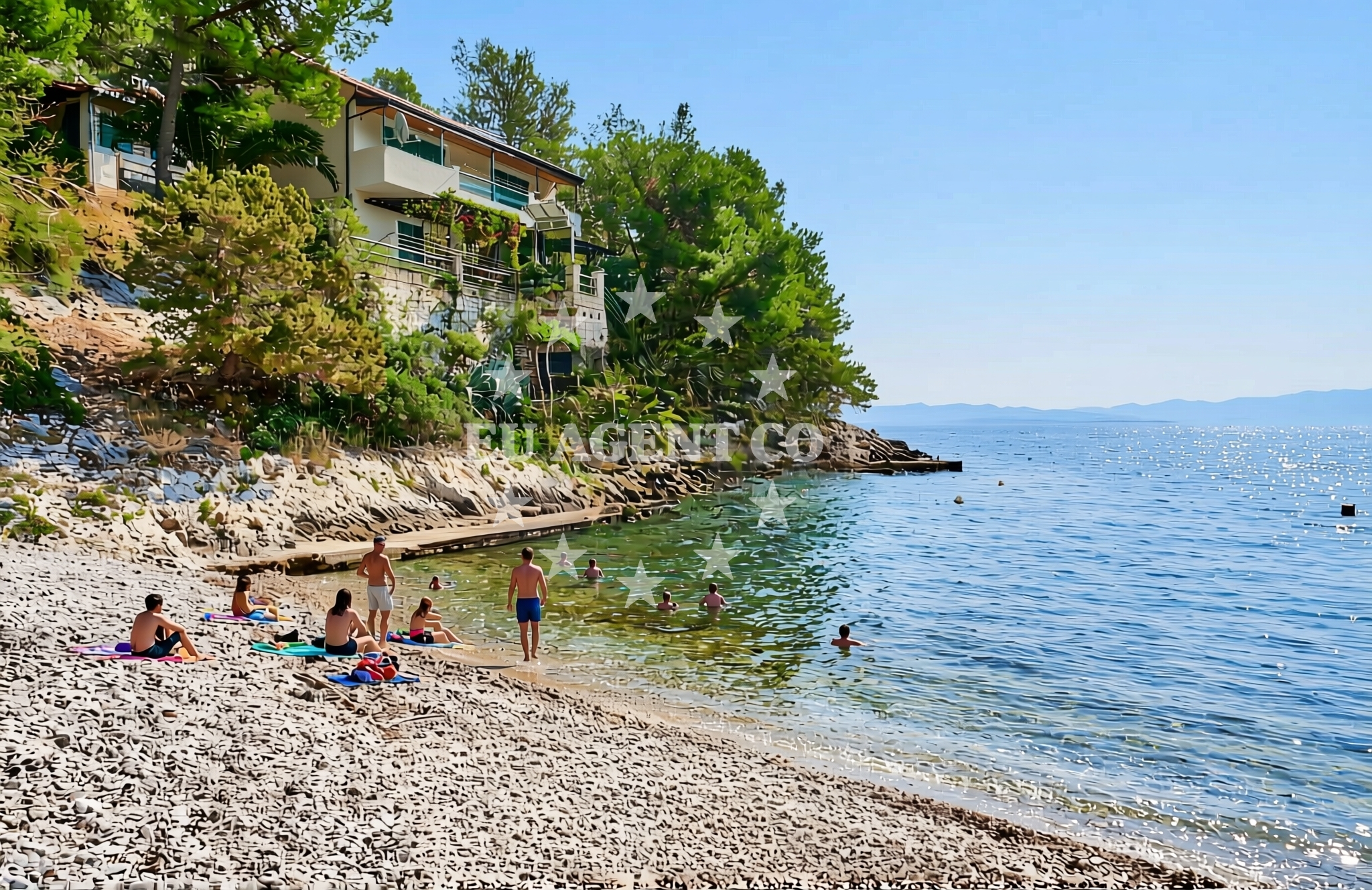 Additional view of Kozja beach