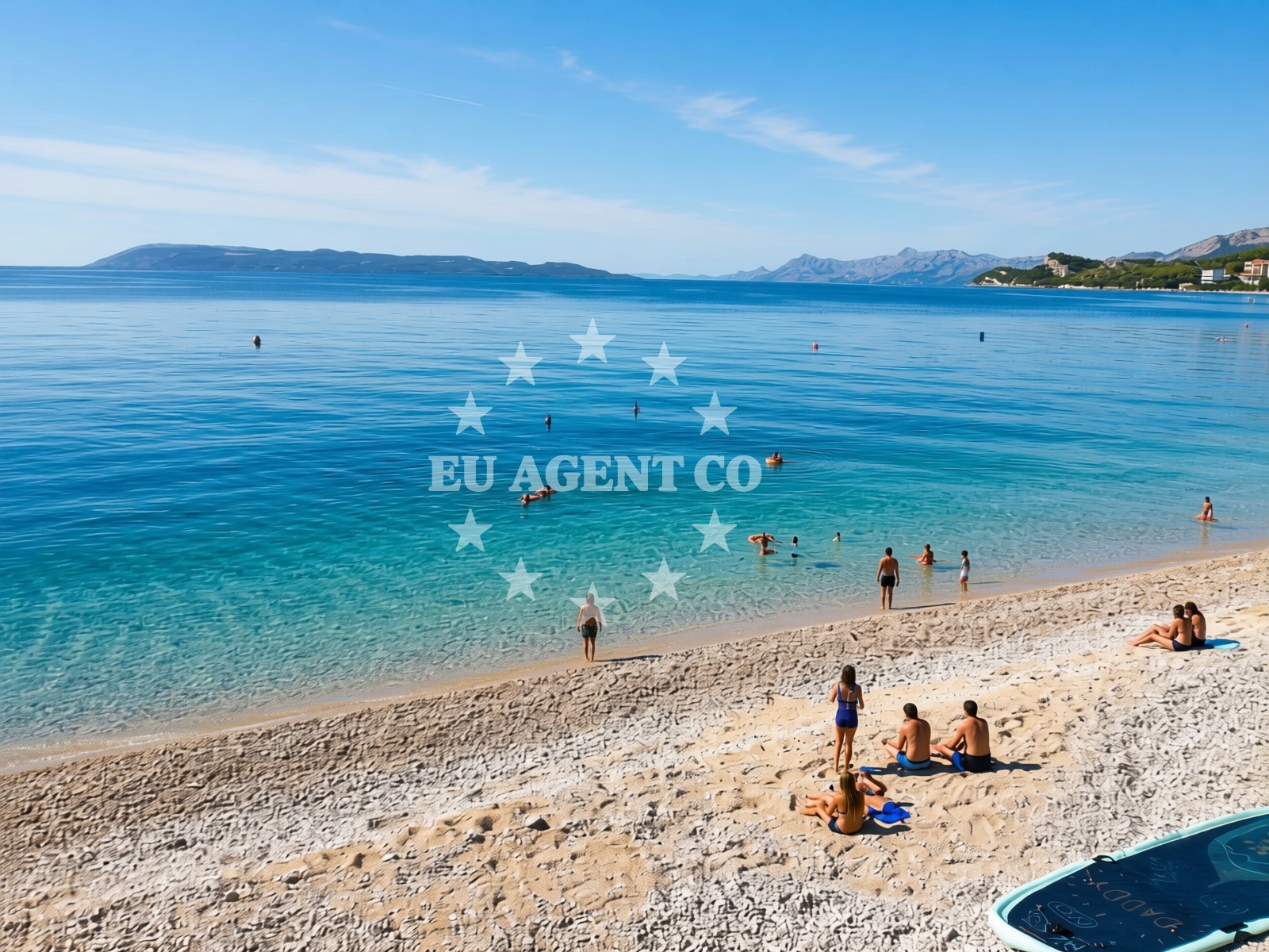 Additional view of Kraj beach in Kraj 93, Tučepi
