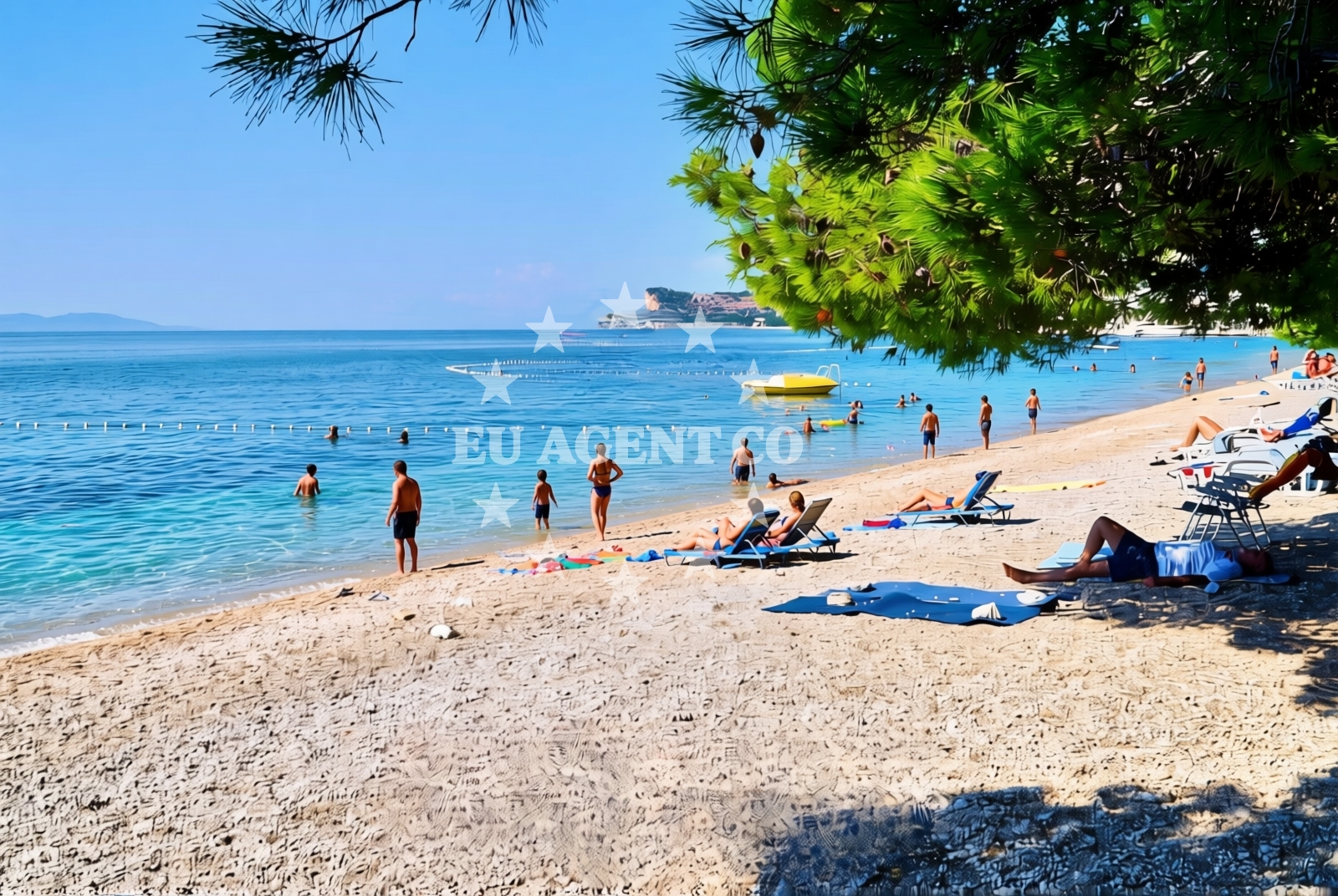 Additional view of Kraj beach in Kraj 93, Tučepi