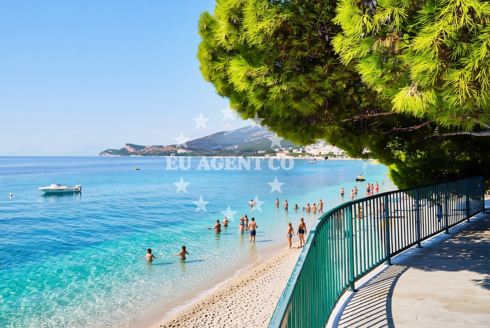Additional view of Kraj beach in Kraj 93, Tučepi