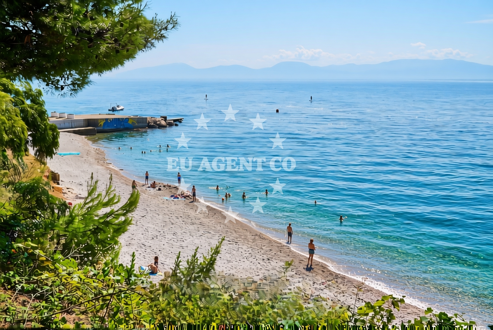 Additional view of Kraj zapad, Zaostrog Beach in Kraj zapad