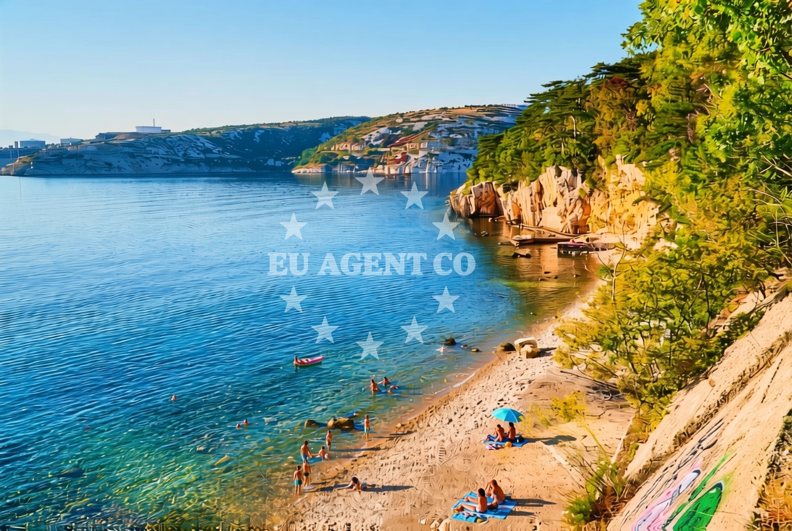 Sea and coastal view of Kraljevica: beaches and coves (4) in Kraljevica