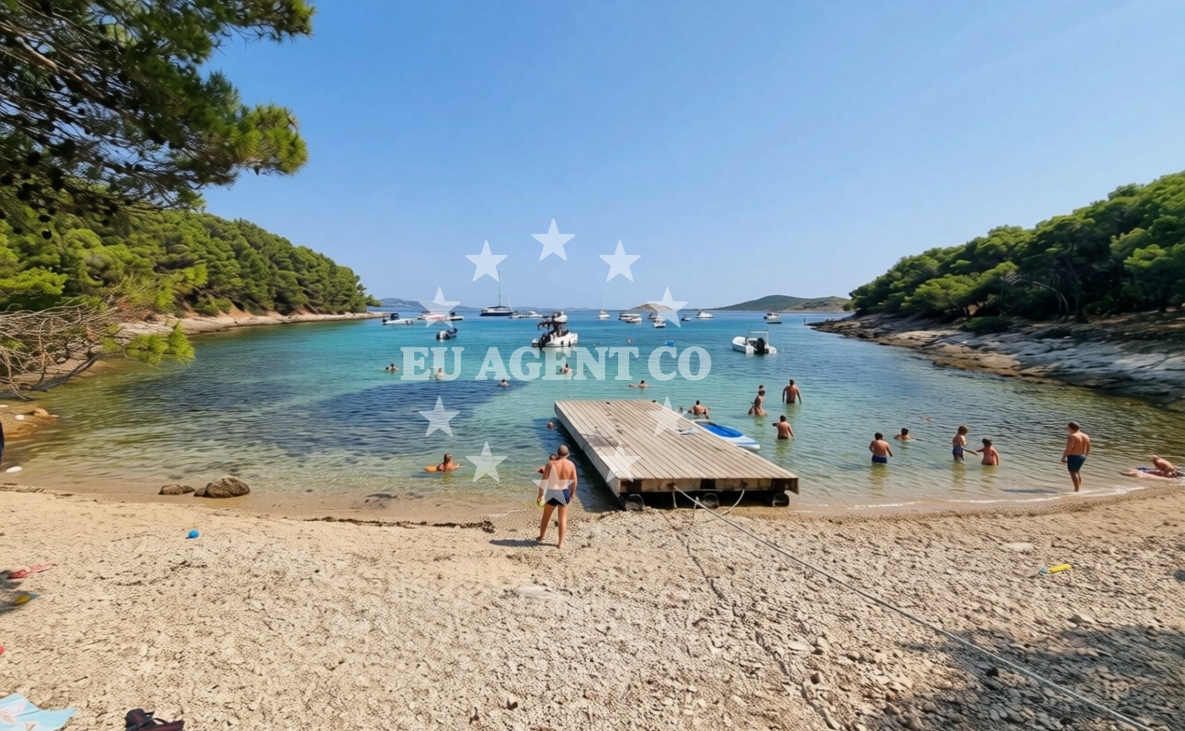 Additional view of Kranje Beach, Vrgada in Ulica Zdeslava Turića Vila Vesper, Drage