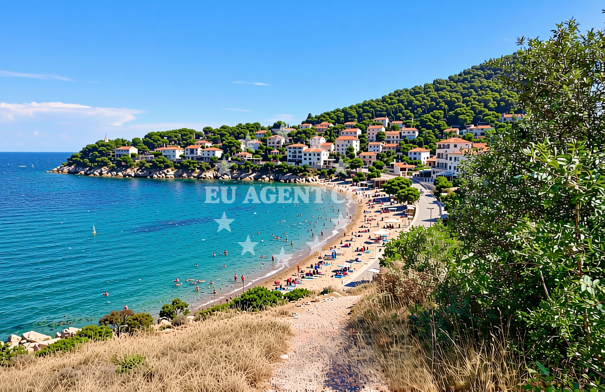 Additional view of Kranje Beach, Vrgada in Ulica Zdeslava Turića Vila Vesper, Drage