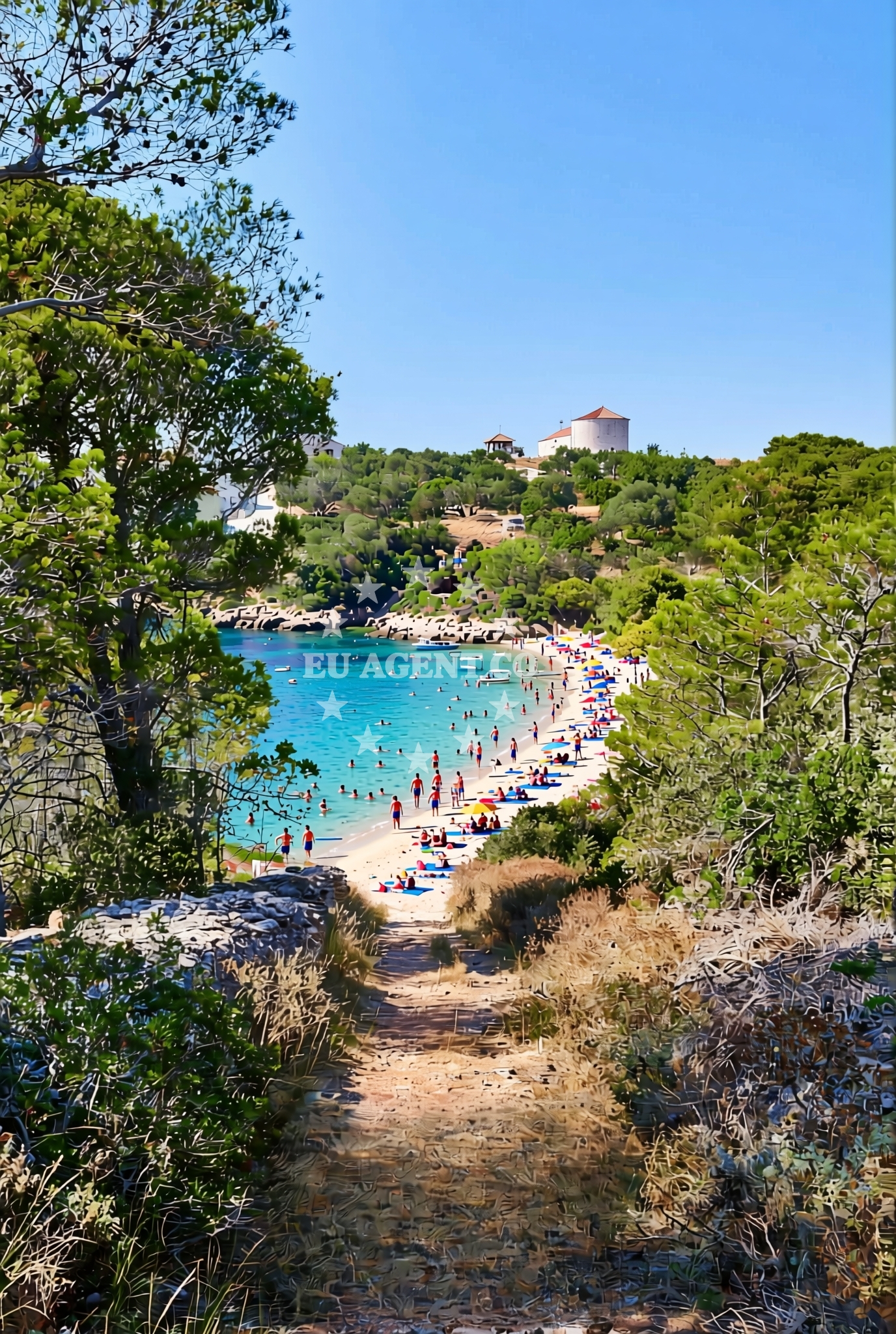 Additional view of Kranje Beach, Vrgada in Ulica Zdeslava Turića Vila Vesper, Drage