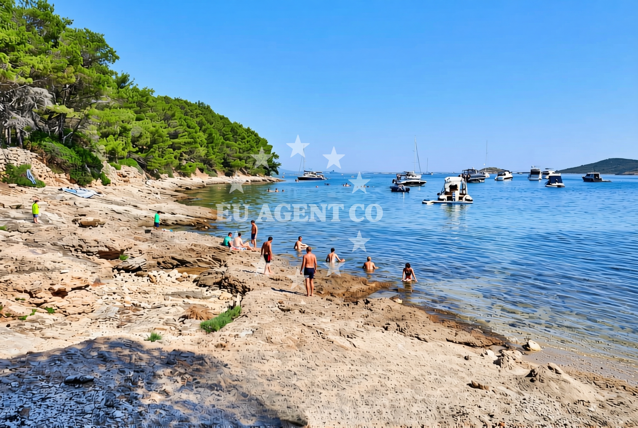 Additional view of Kranje Beach, Vrgada in Ulica Zdeslava Turića Vila Vesper, Drage