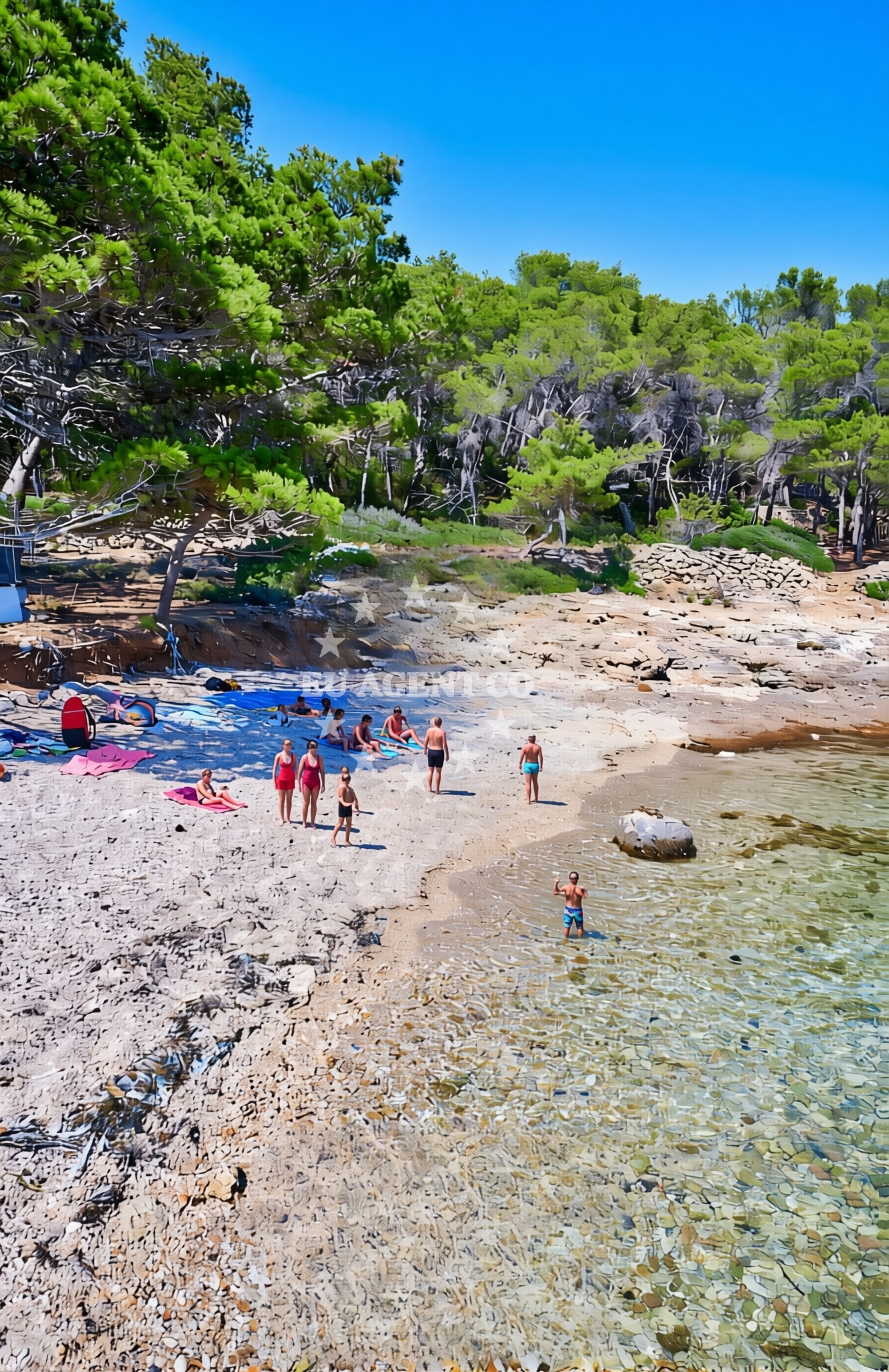 Additional view of Kranje Beach, Vrgada in Ulica Zdeslava Turića Vila Vesper, Drage