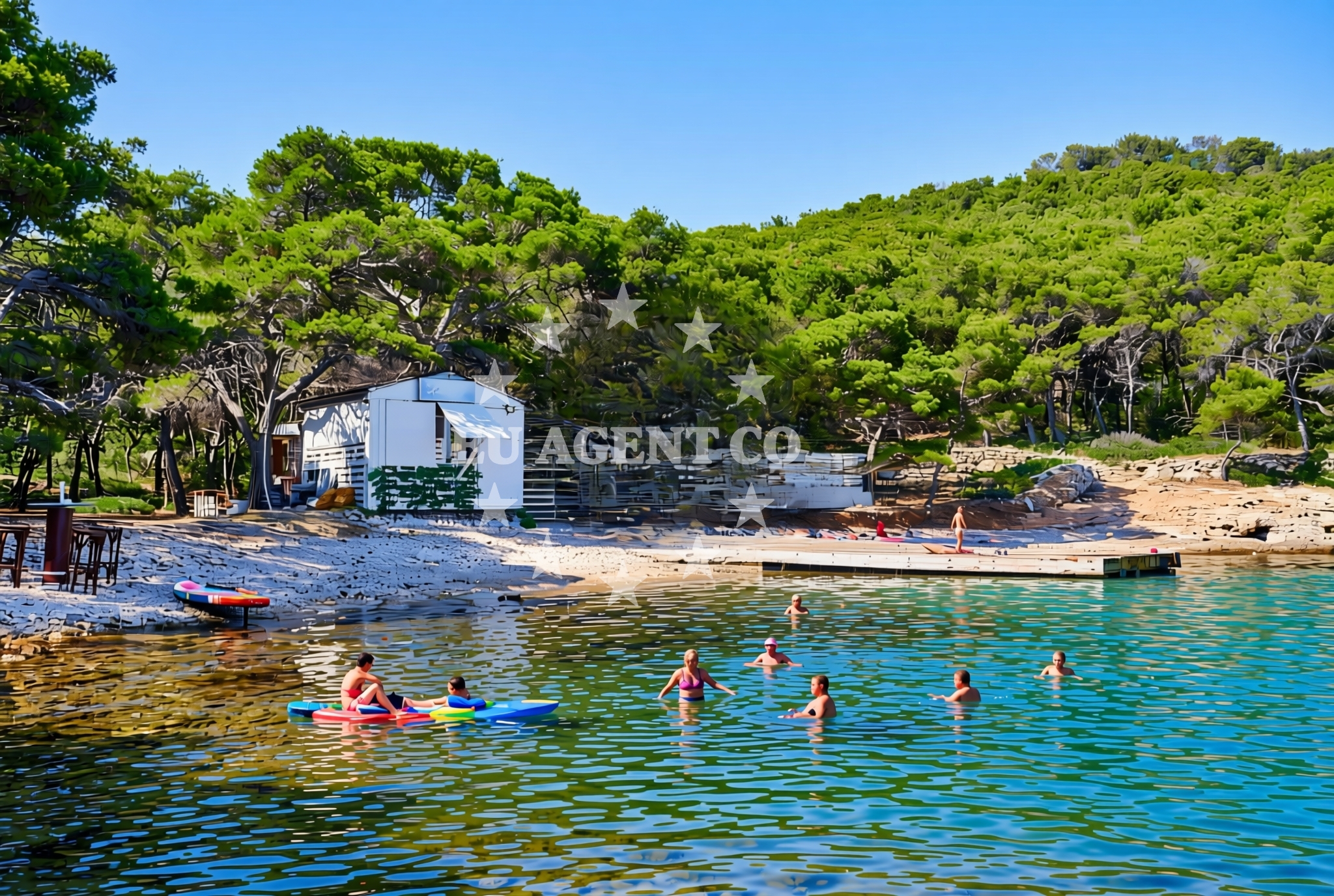 Additional view of Kranje Beach, Vrgada in Ulica Zdeslava Turića Vila Vesper, Drage