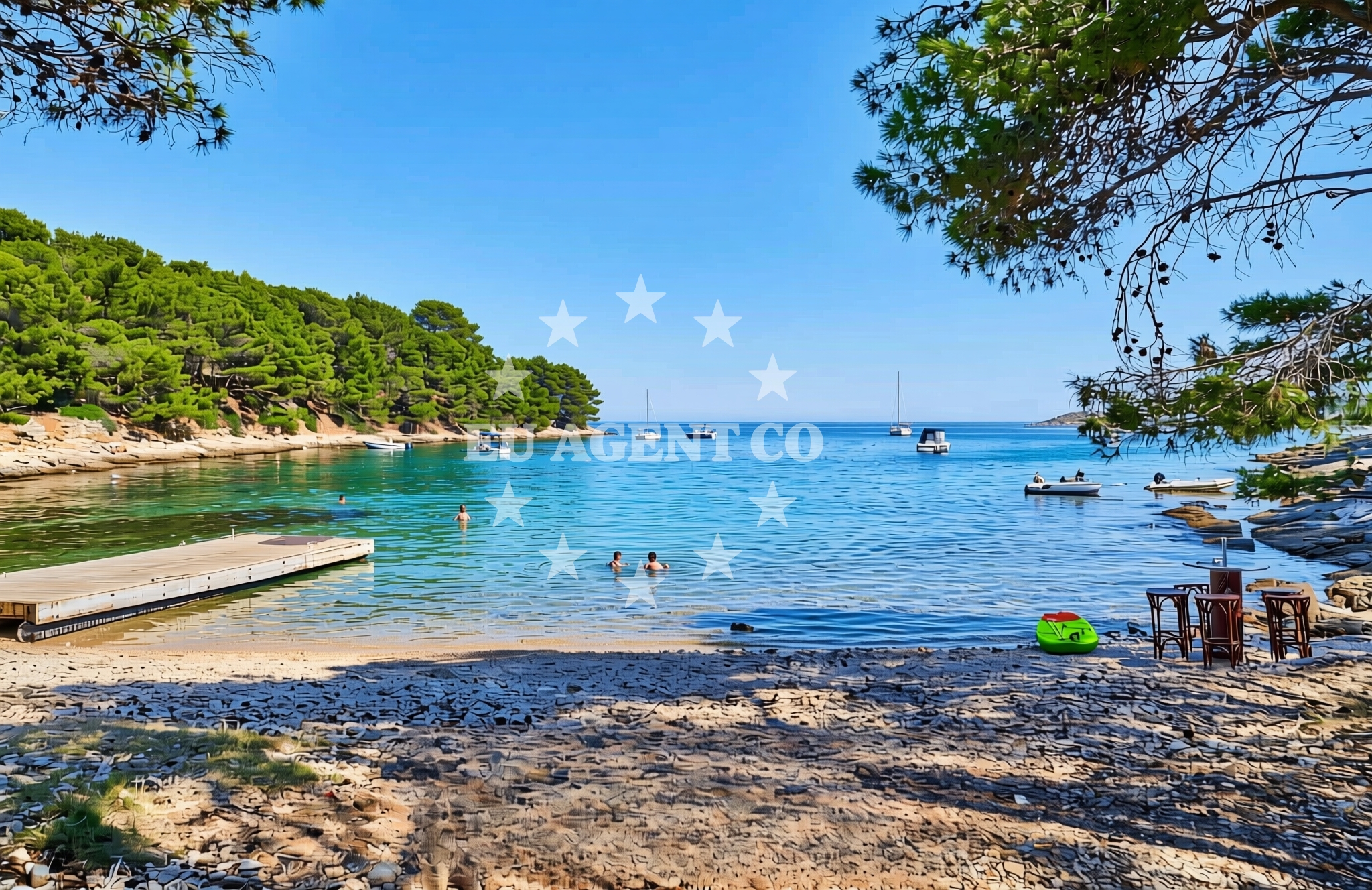 Additional view of Kranje Beach, Vrgada in Ulica Zdeslava Turića Vila Vesper, Drage