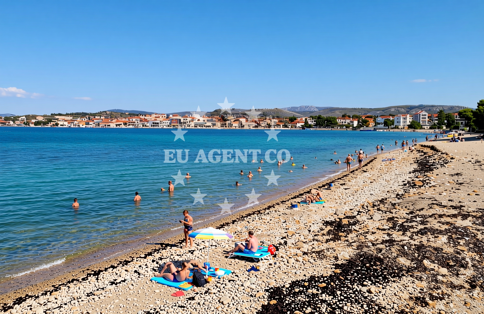 Additional view of Krapanj (Krapanj): beaches and coves (6) in Krapanj (Krapanj)