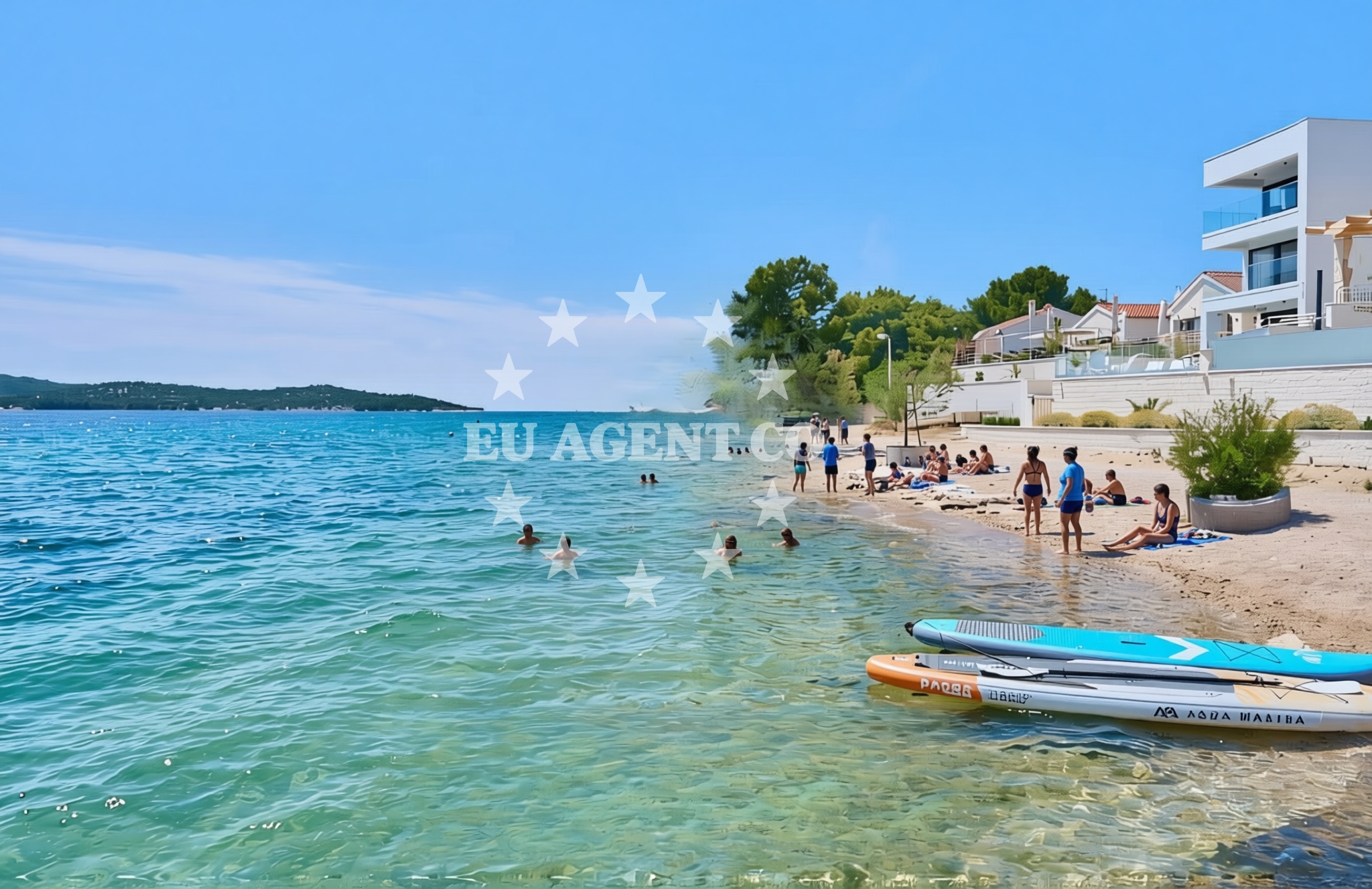 Additional view of Krapanj, Žaborić Beach in Krapanj
