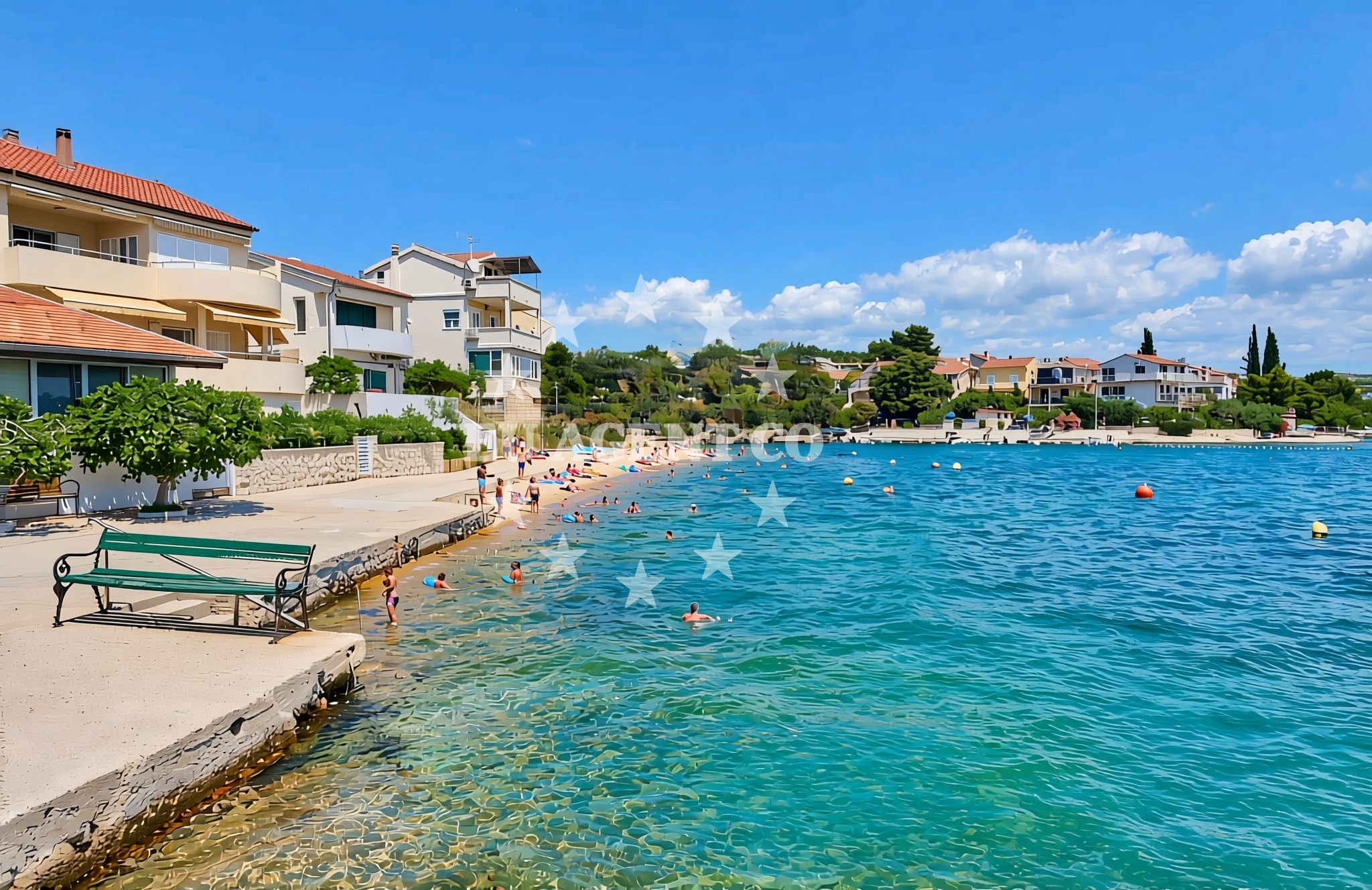 Additional view of Krapanj, Žaborić Beach in Krapanj