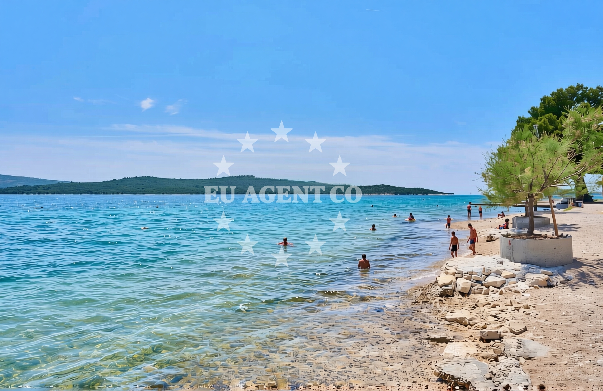 Additional view of Krapanj, Žaborić Beach in Krapanj