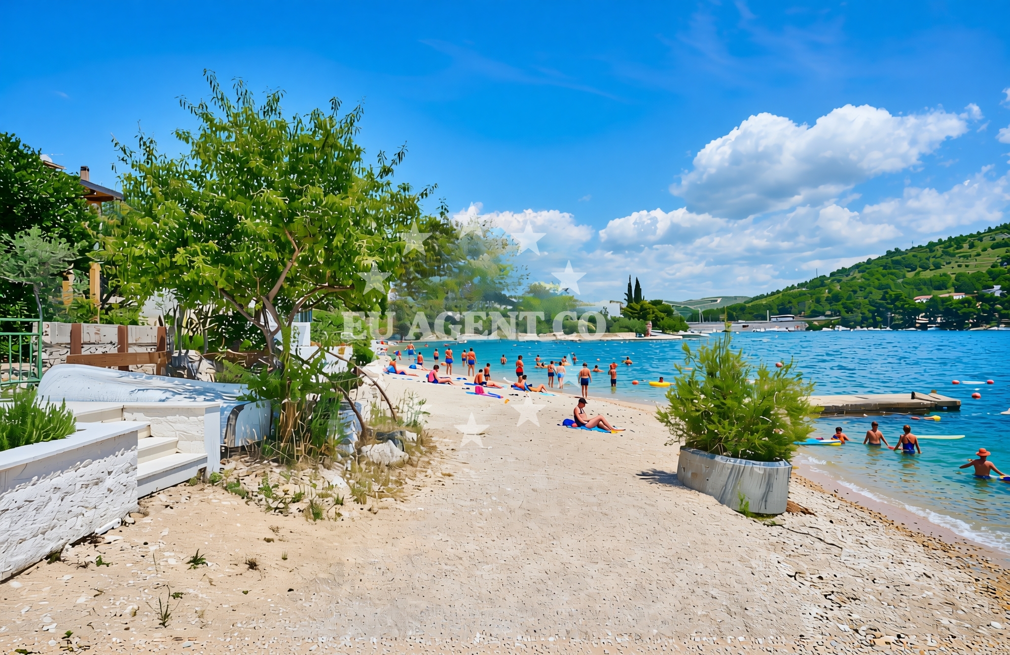 Additional view of Krapanj, Žaborić Beach in Krapanj